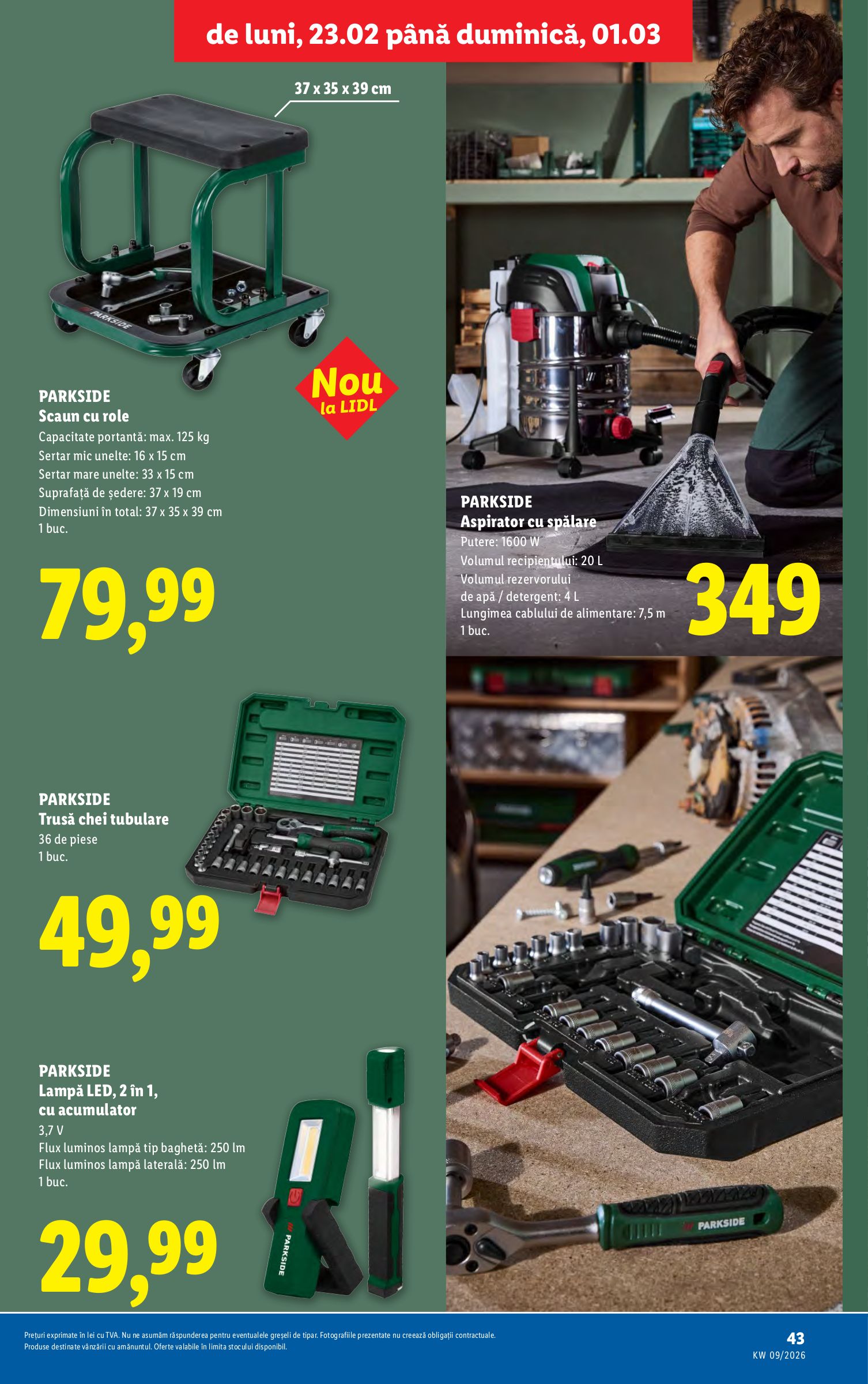 lidl - Catalog Lidl online – oferte valabile din 23.02.2026 - page: 43