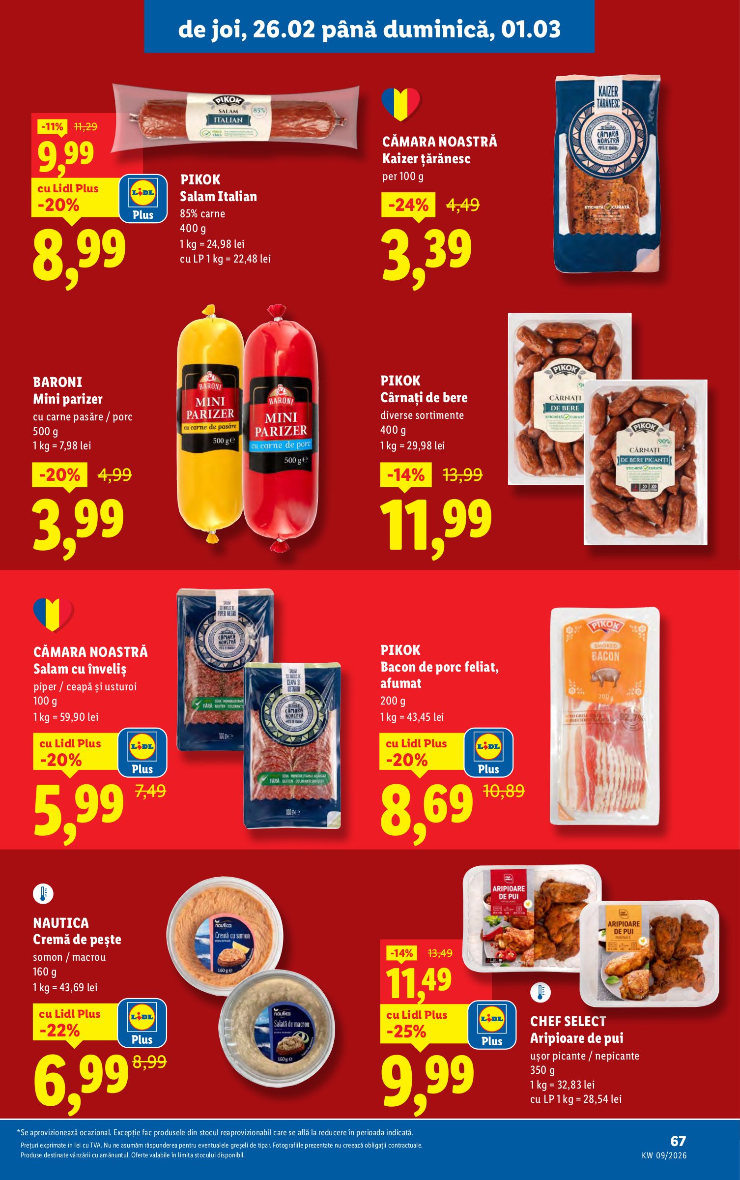 lidl - Catalog Lidl online – oferte valabile din 23.02.2026 - page: 67