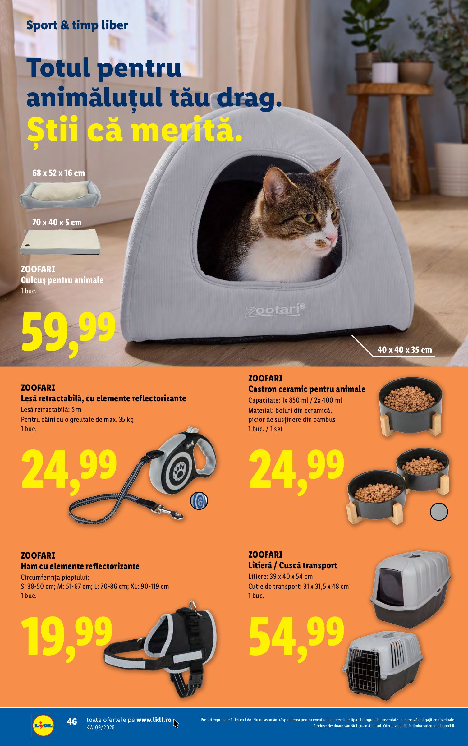 lidl - Catalog Lidl online – oferte valabile din 23.02.2026 - page: 46