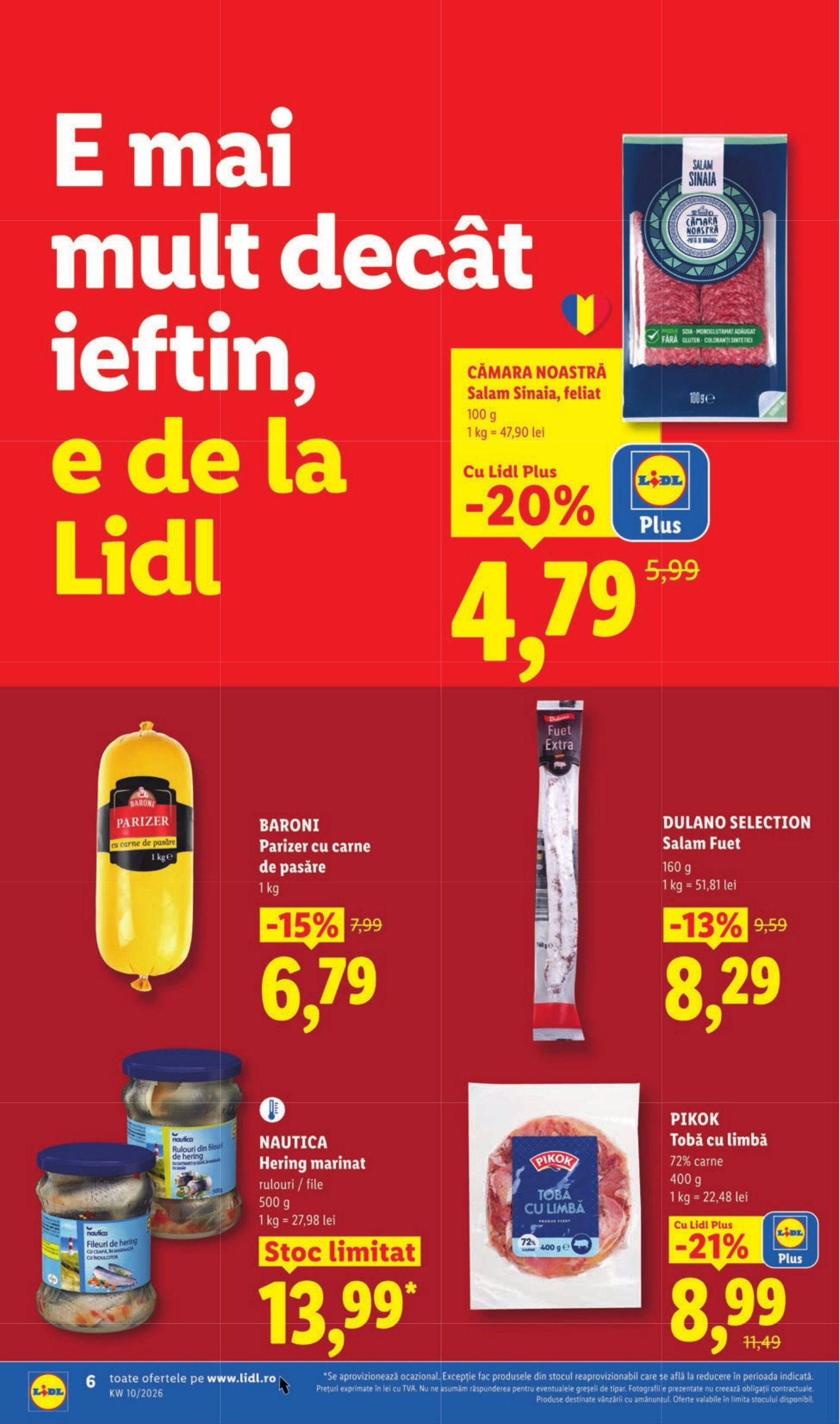 lidl - Catalog Lidl online – oferte valabile din 02.03.2026 - page: 6