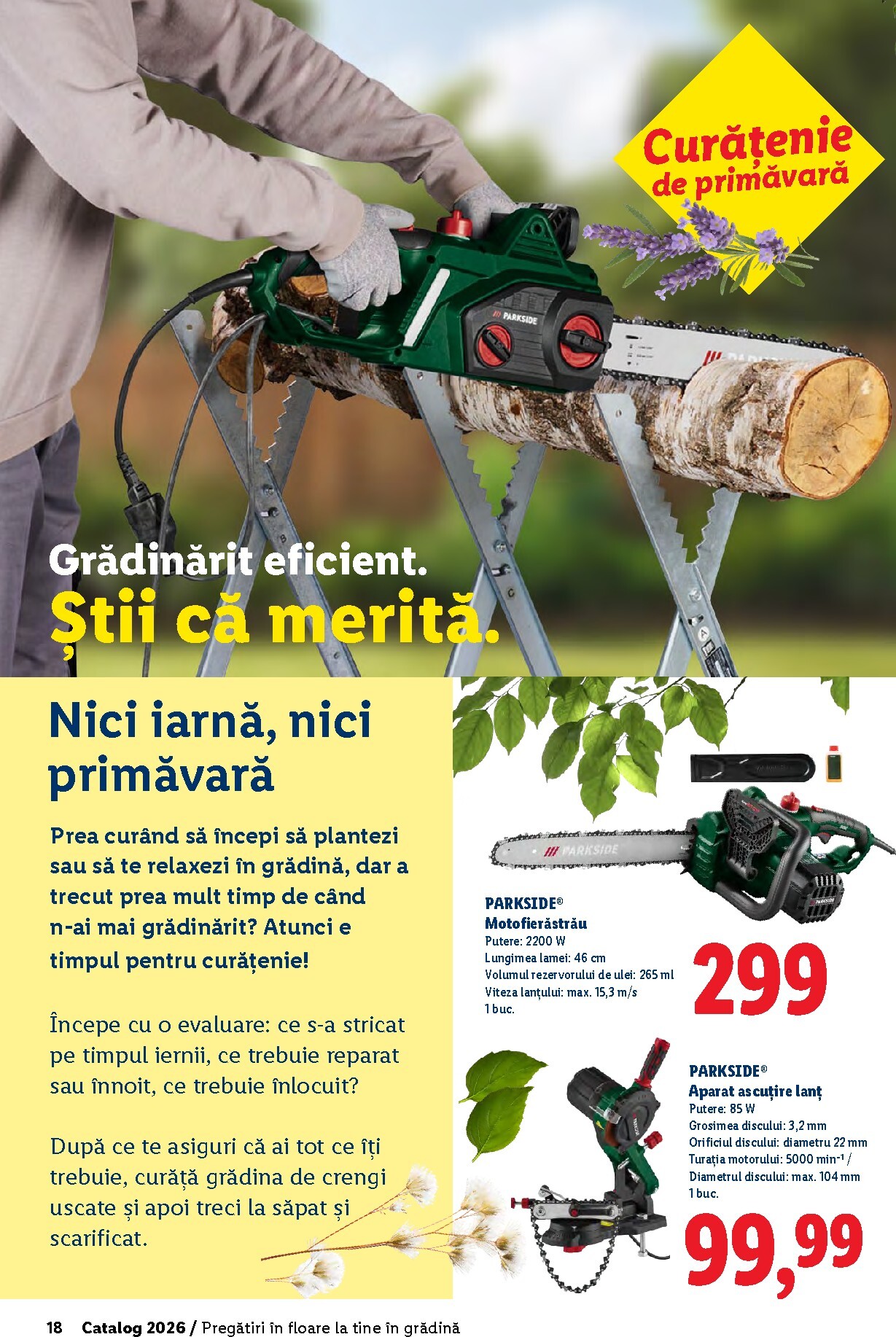 lidl - Catalog Lidl - Grădină online – oferte valabile din 26.02.2026 - page: 18
