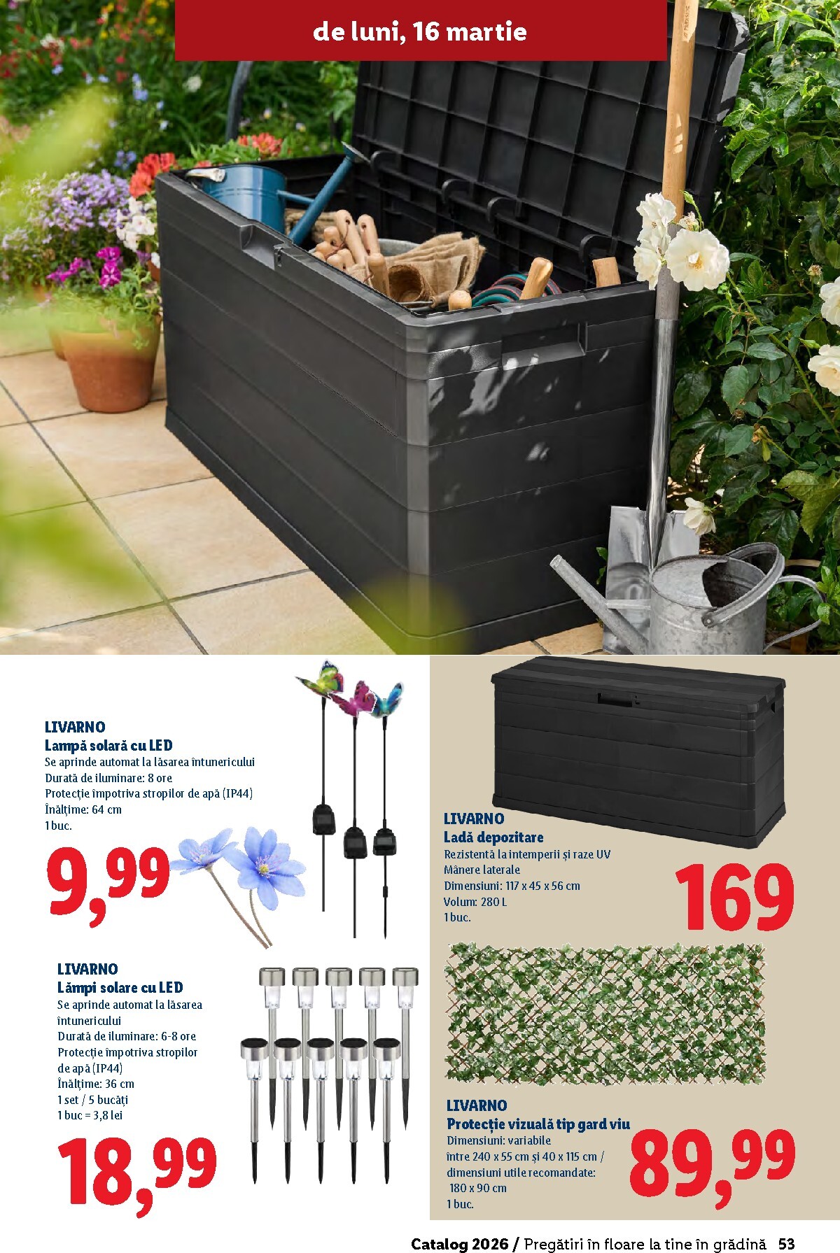 lidl - Catalog Lidl - Grădină online – oferte valabile din 26.02.2026 - page: 53