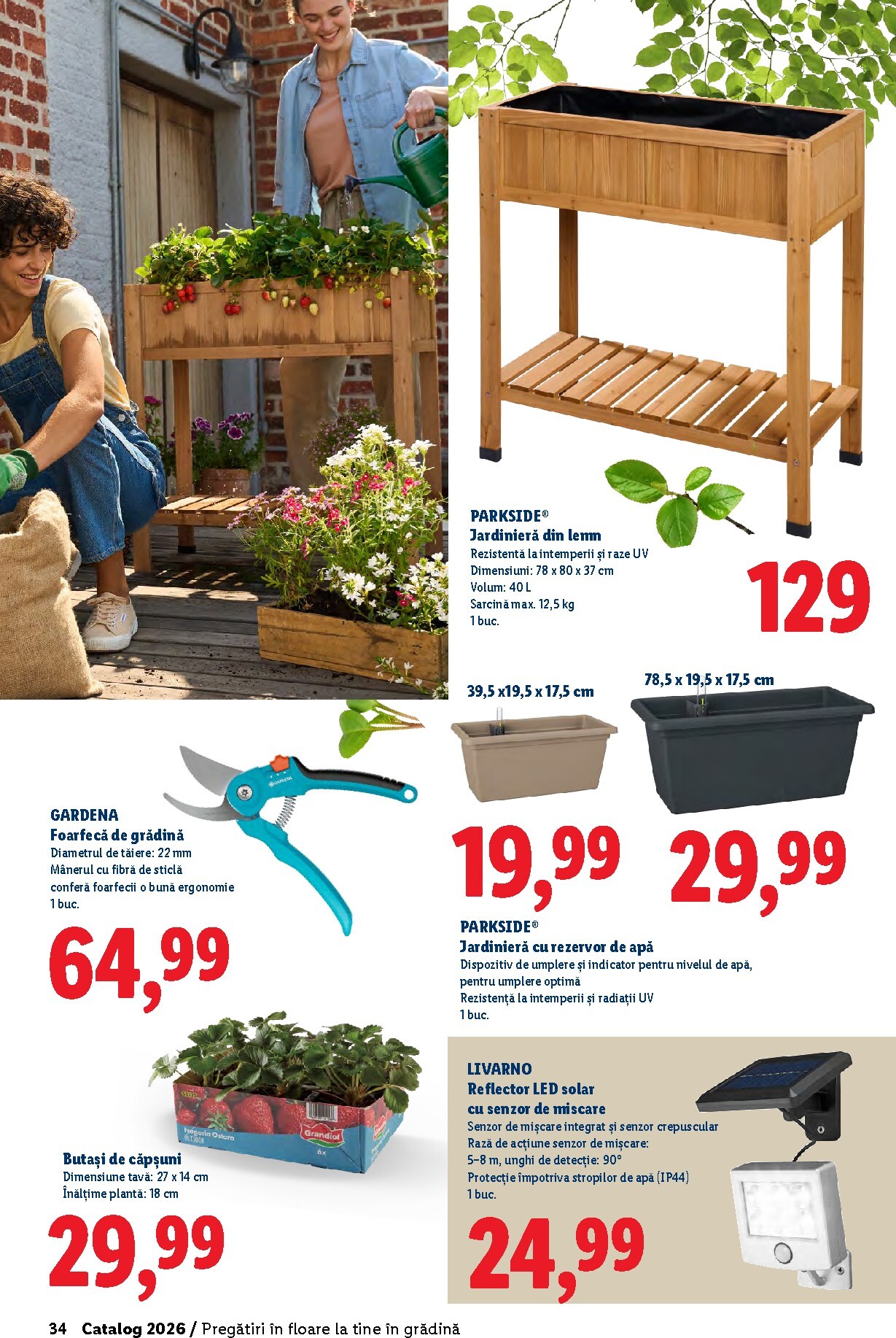 lidl - Catalog Lidl - Grădină online – oferte valabile din 26.02.2026 - page: 34