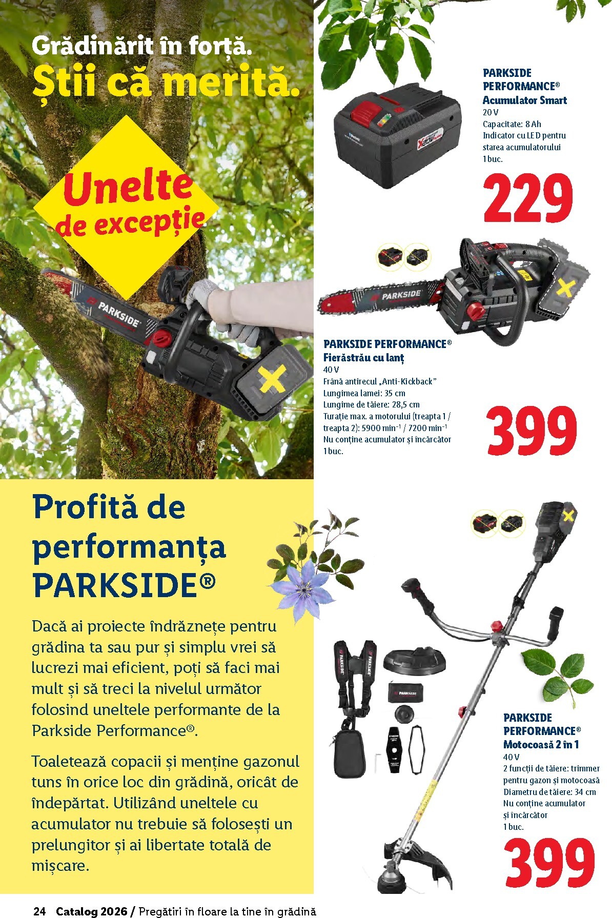 lidl - Catalog Lidl - Grădină online – oferte valabile din 26.02.2026 - page: 24