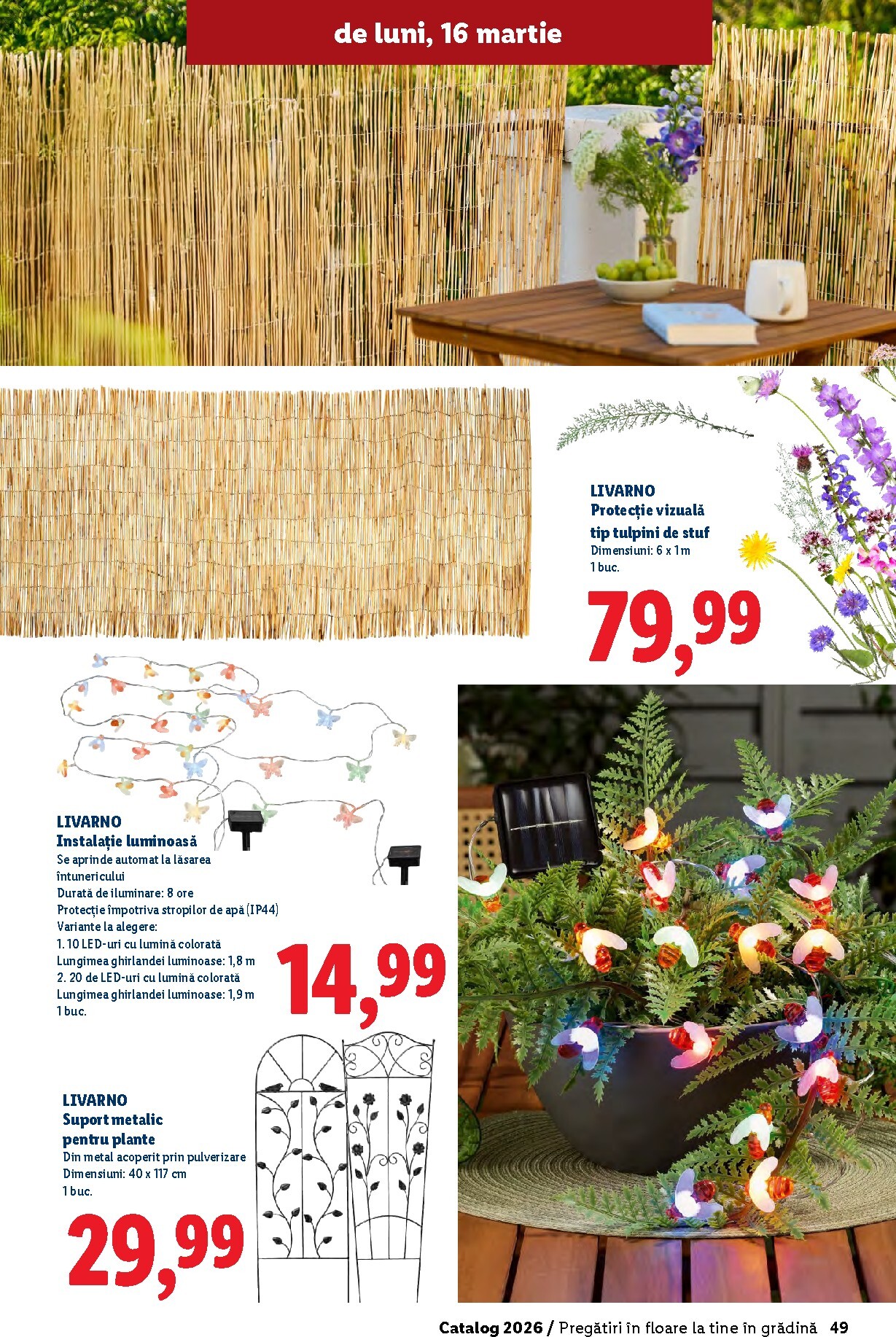lidl - Catalog Lidl - Grădină online – oferte valabile din 26.02.2026 - page: 49