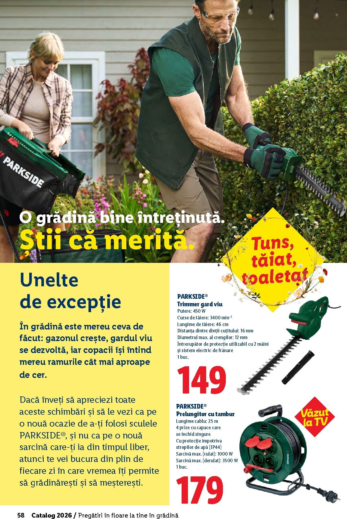 lidl - Catalog Lidl - Grădină online – oferte valabile din 26.02.2026 - page: 58