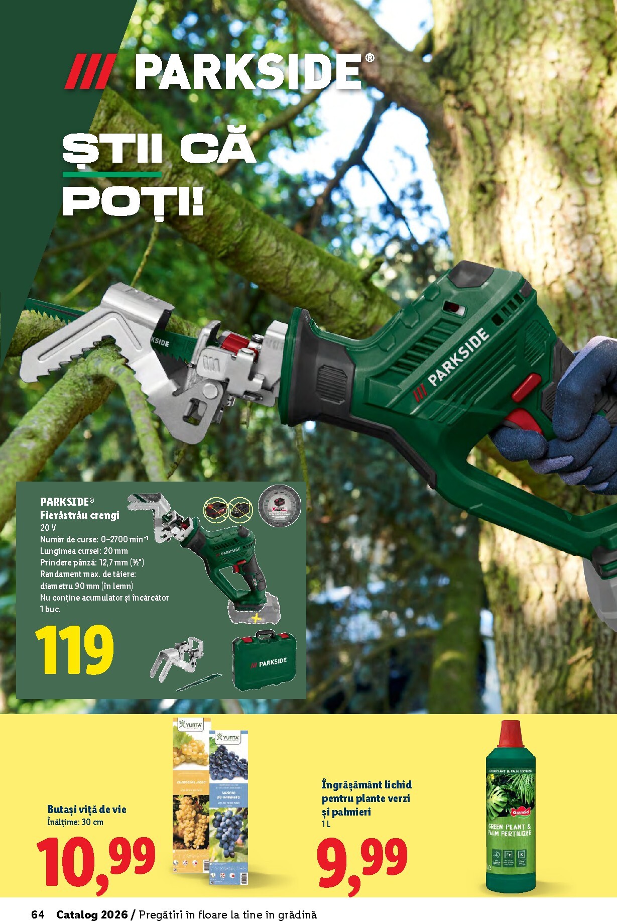 lidl - Catalog Lidl - Grădină online – oferte valabile din 26.02.2026 - page: 64