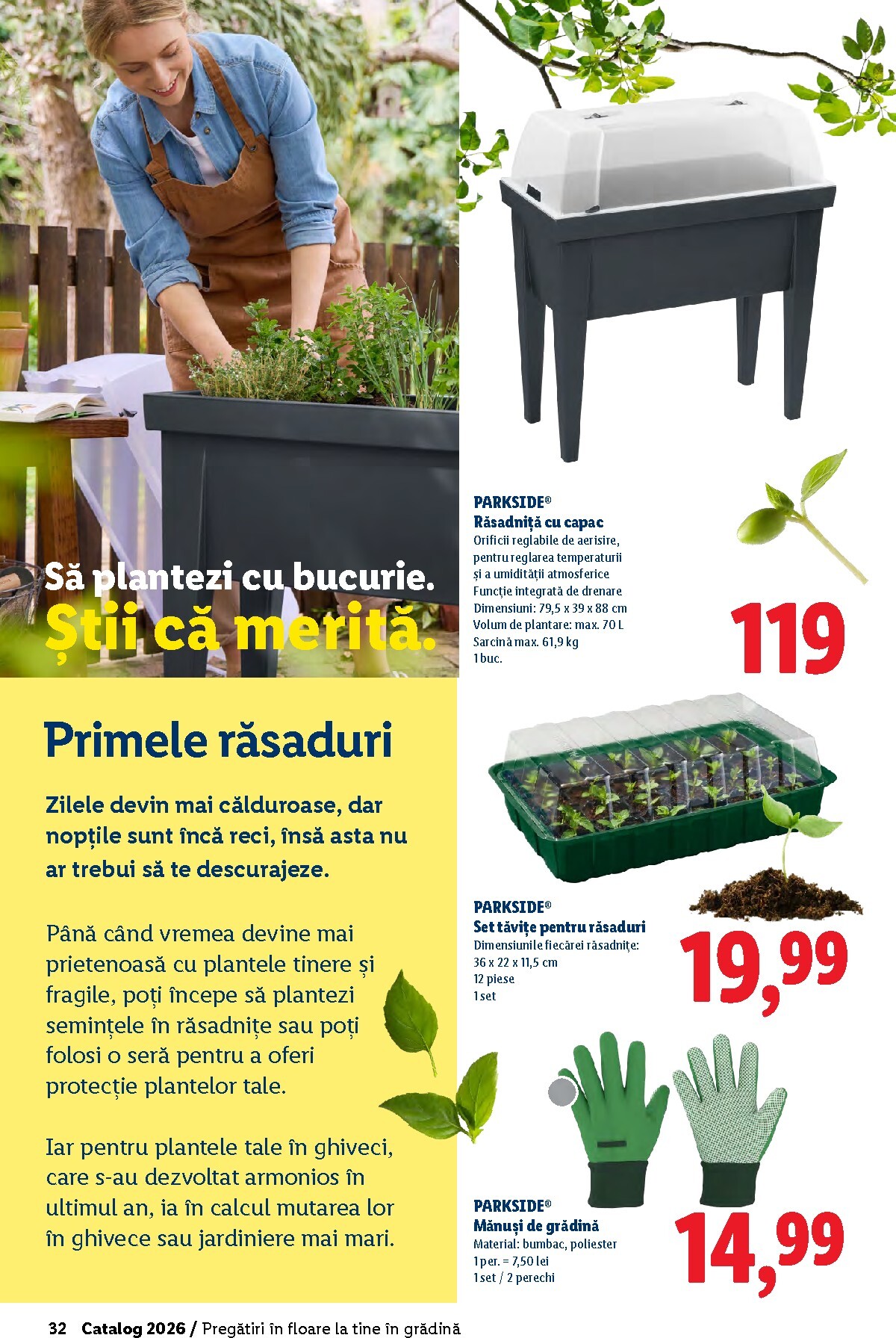 lidl - Catalog Lidl - Grădină online – oferte valabile din 26.02.2026 - page: 32