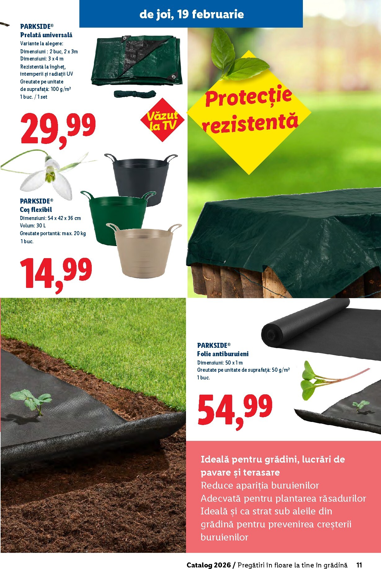 lidl - Catalog Lidl - Grădină online – oferte valabile din 26.02.2026 - page: 11