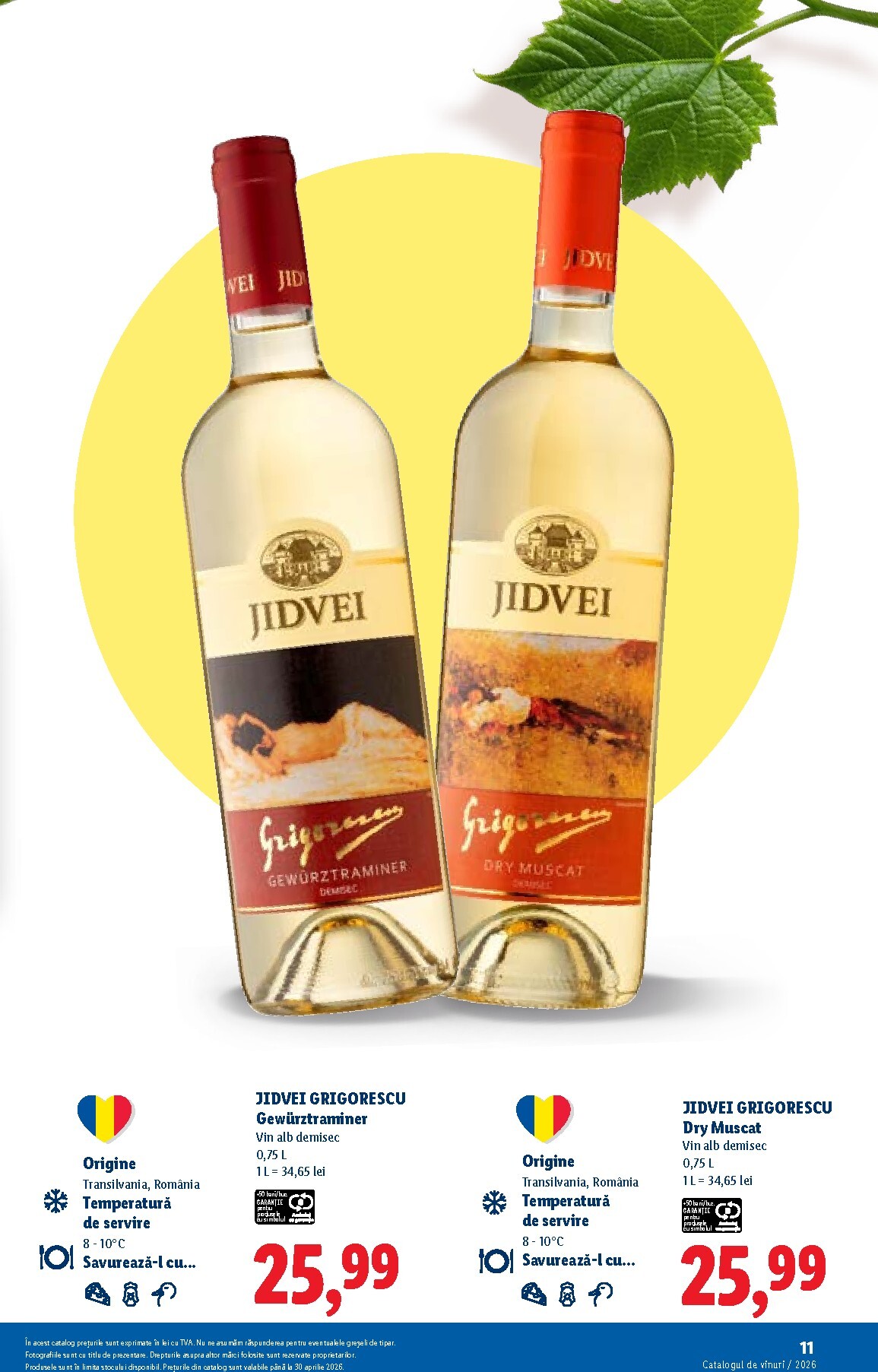 lidl - Catalog Lidl - Catalogul de Vinuri online – oferte valabile din 26.02.2026 - page: 11