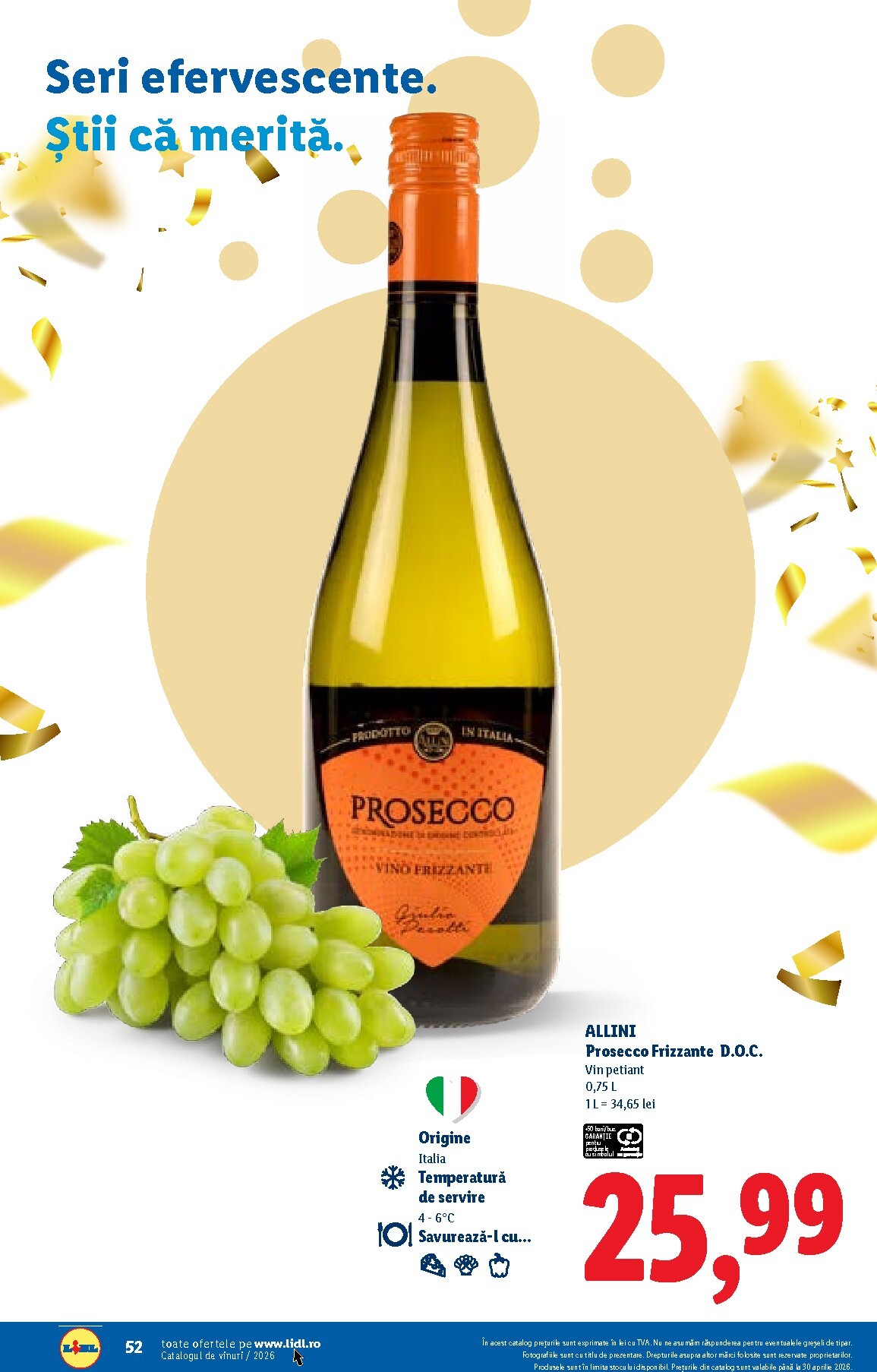 lidl - Catalog Lidl - Catalogul de Vinuri online – oferte valabile din 26.02.2026 - page: 52