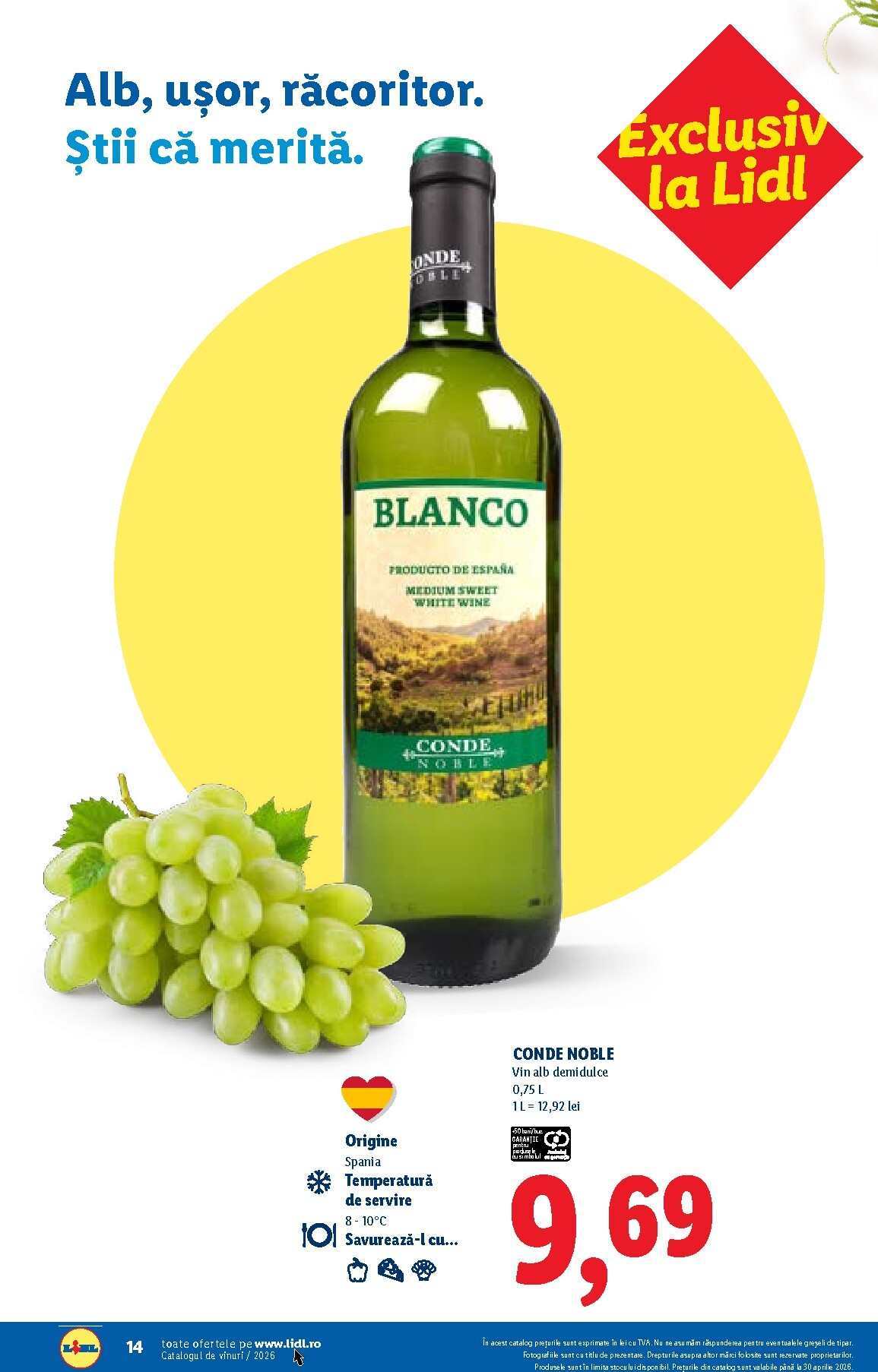 lidl - Catalog Lidl - Catalogul de Vinuri online – oferte valabile din 26.02.2026 - page: 14