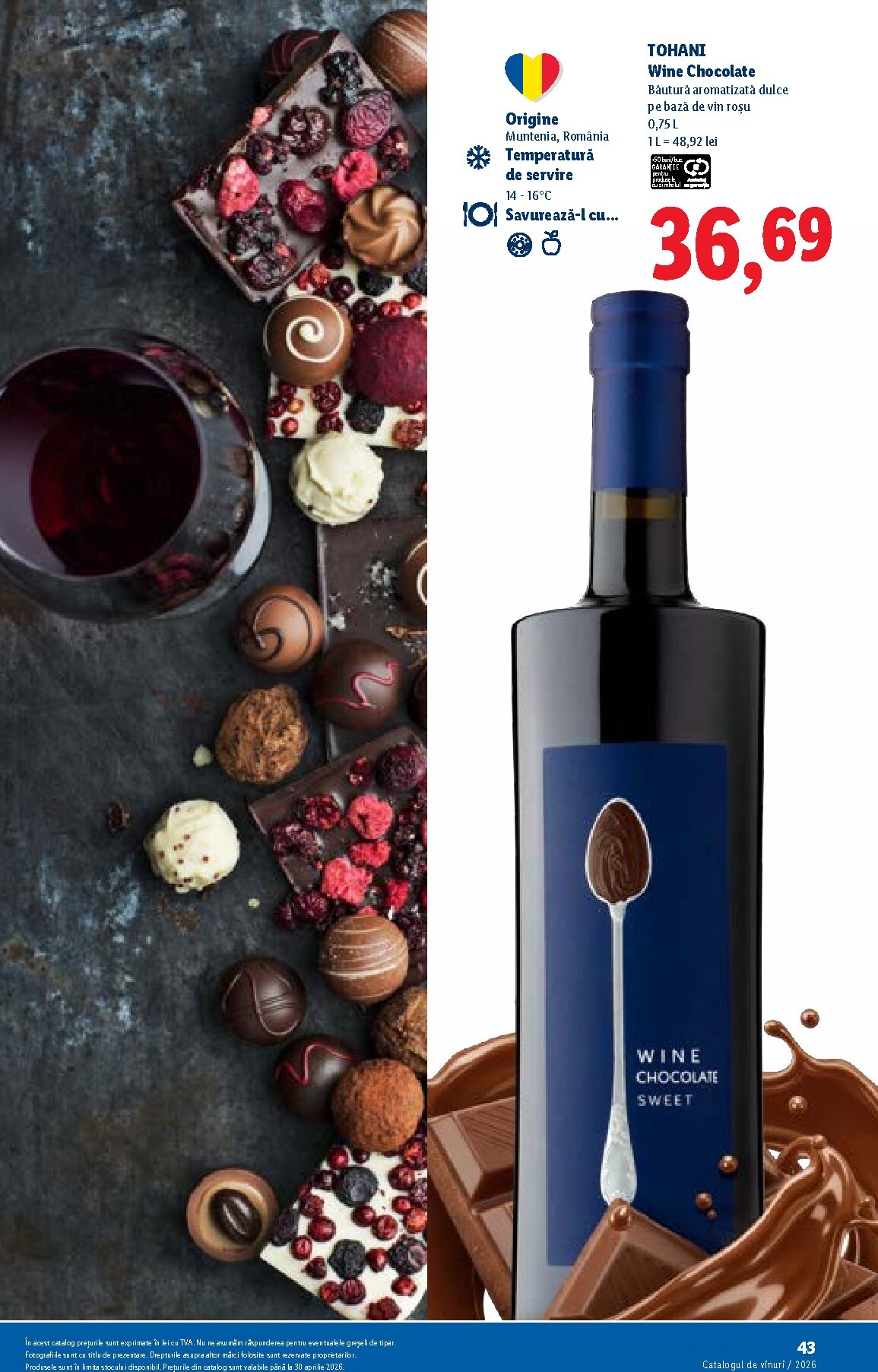 lidl - Catalog Lidl - Catalogul de Vinuri online – oferte valabile din 26.02.2026 - page: 43