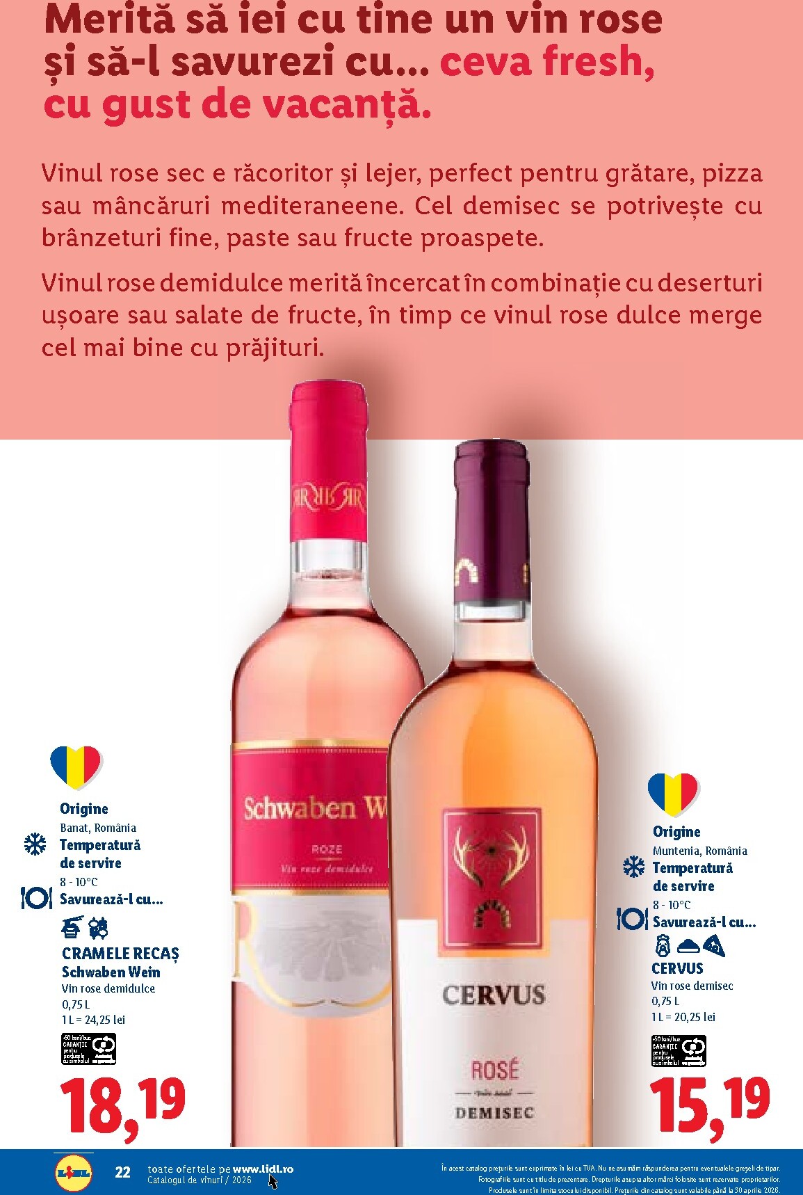 lidl - Catalog Lidl - Catalogul de Vinuri online – oferte valabile din 26.02.2026 - page: 22