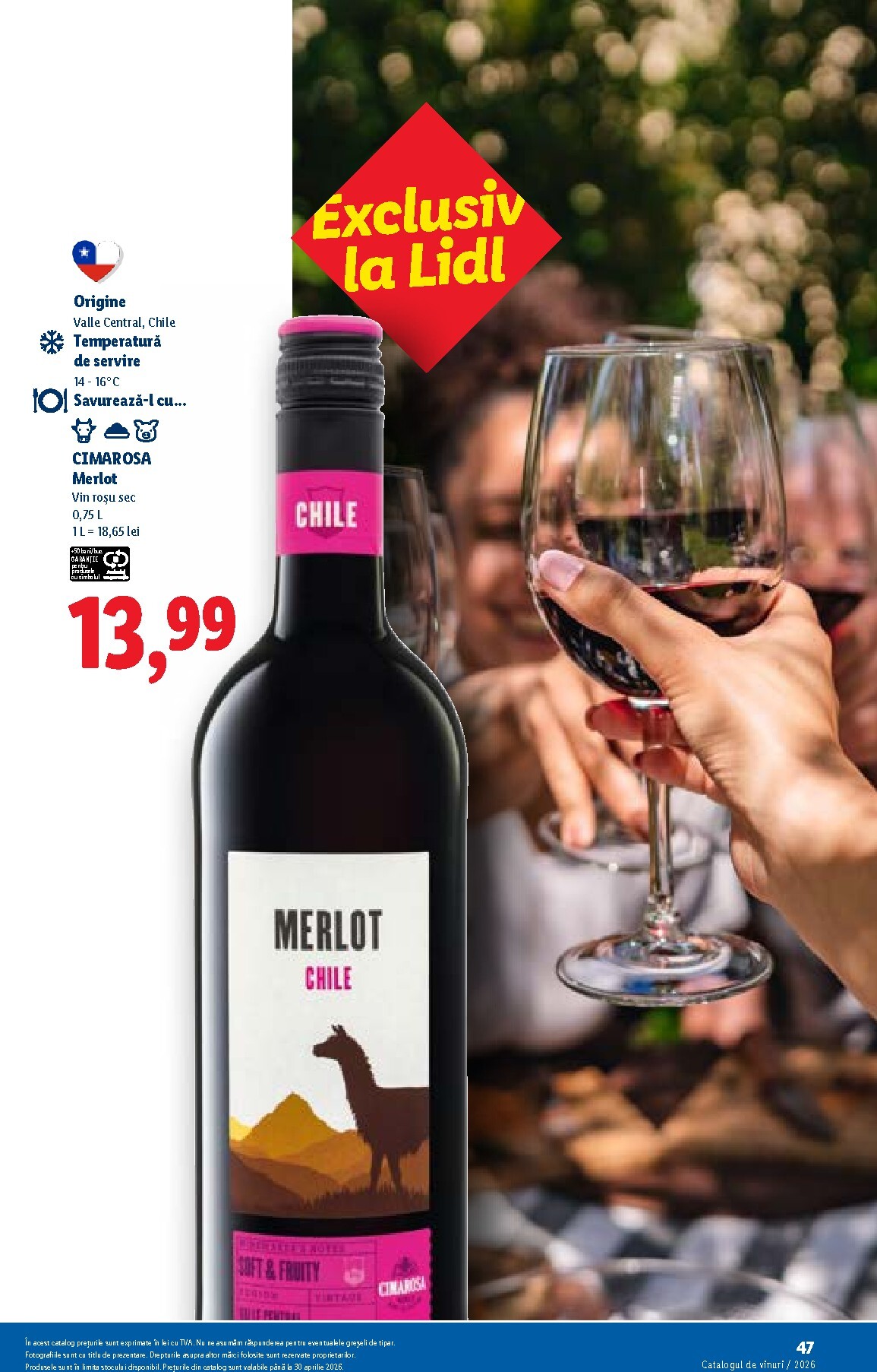 lidl - Catalog Lidl - Catalogul de Vinuri online – oferte valabile din 26.02.2026 - page: 47