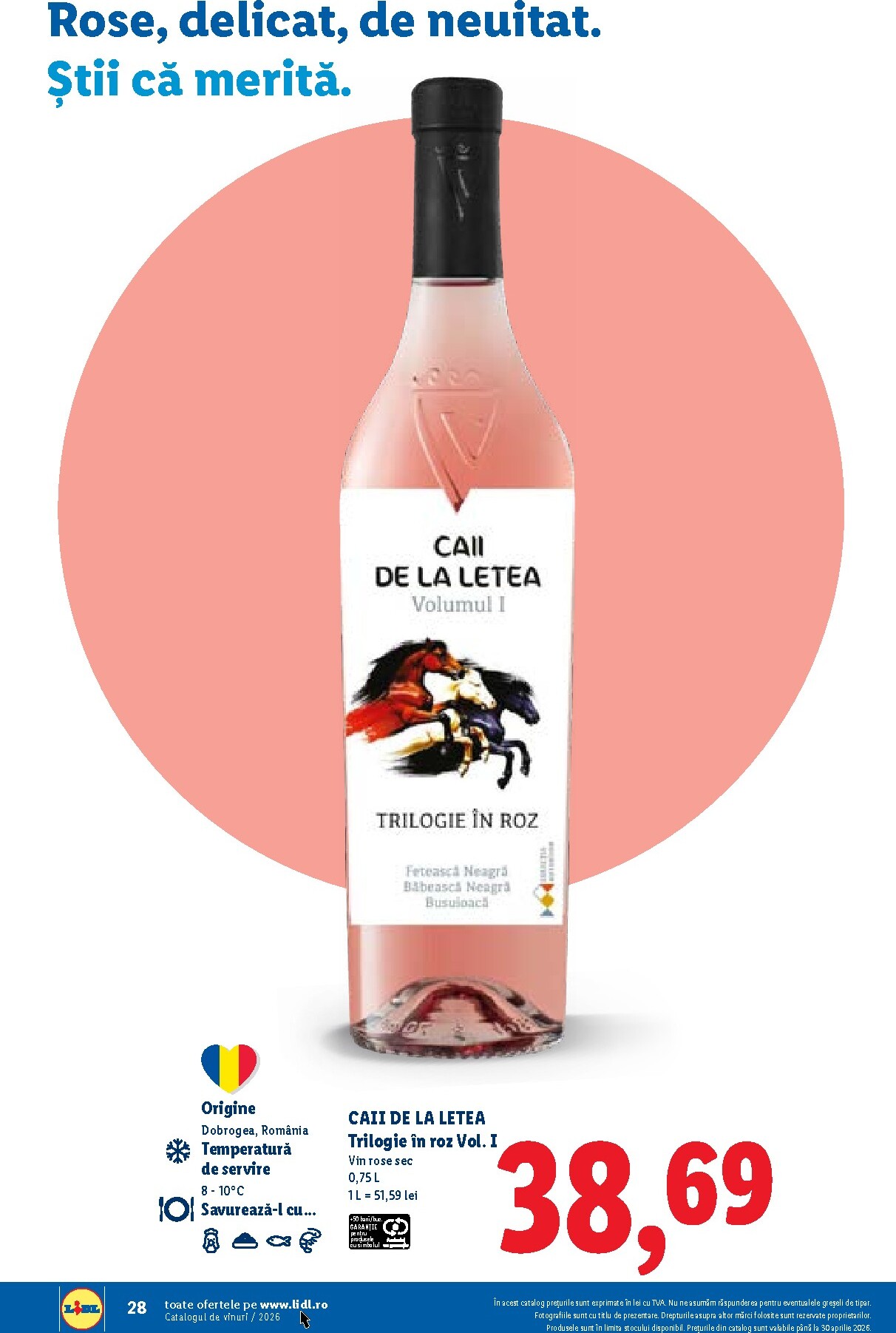 lidl - Catalog Lidl - Catalogul de Vinuri online – oferte valabile din 26.02.2026 - page: 28