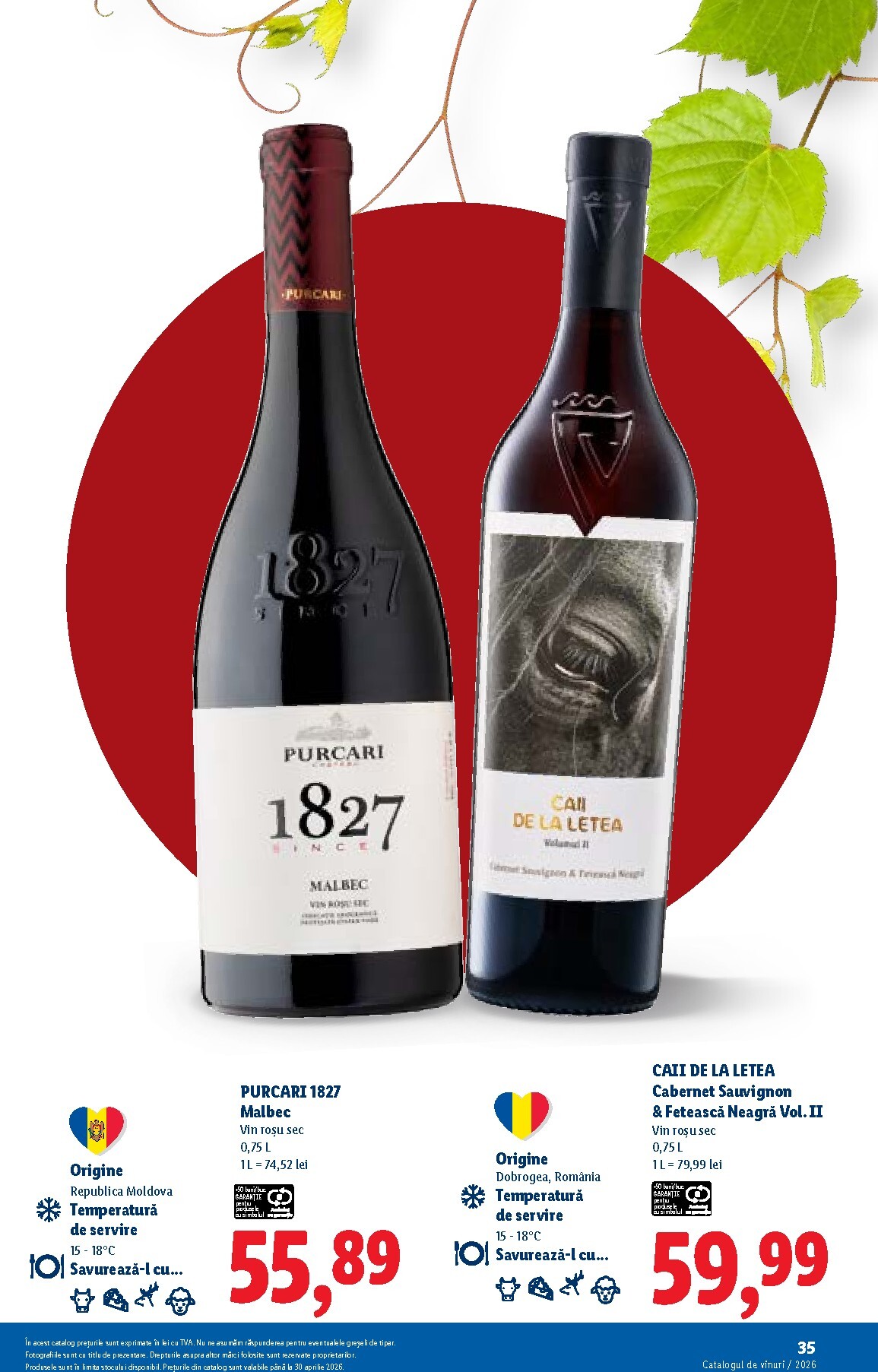 lidl - Catalog Lidl - Catalogul de Vinuri online – oferte valabile din 26.02.2026 - page: 35