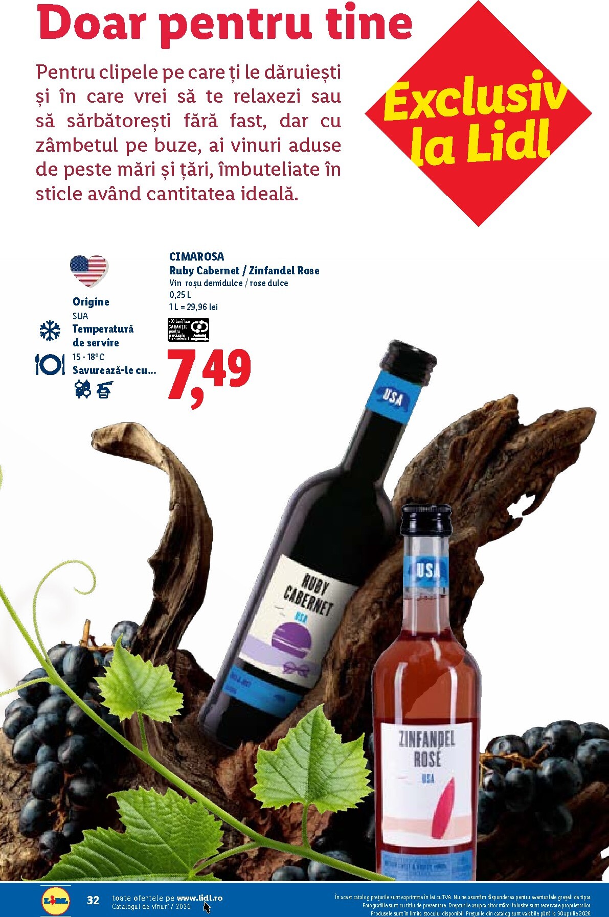 lidl - Catalog Lidl - Catalogul de Vinuri online – oferte valabile din 26.02.2026 - page: 32