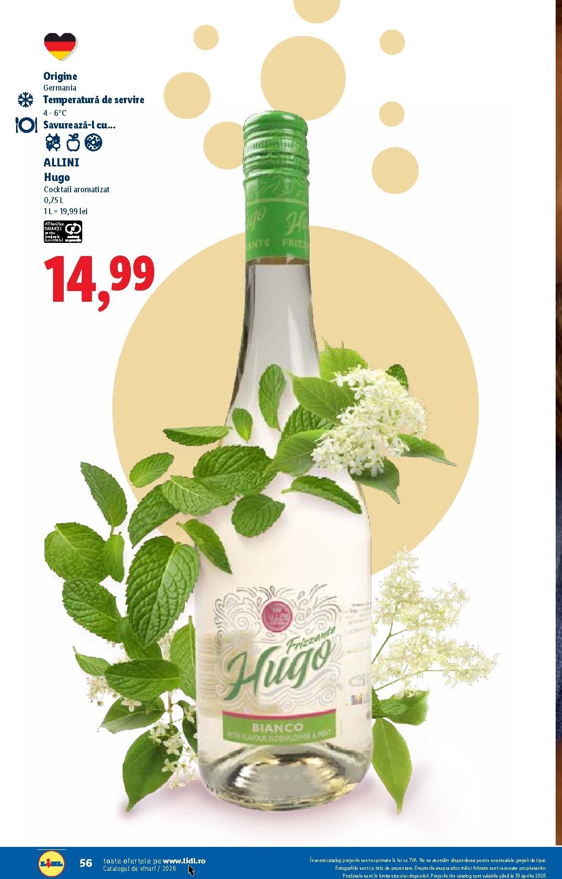 lidl - Catalog Lidl - Catalogul de Vinuri online – oferte valabile din 26.02.2026 - page: 56
