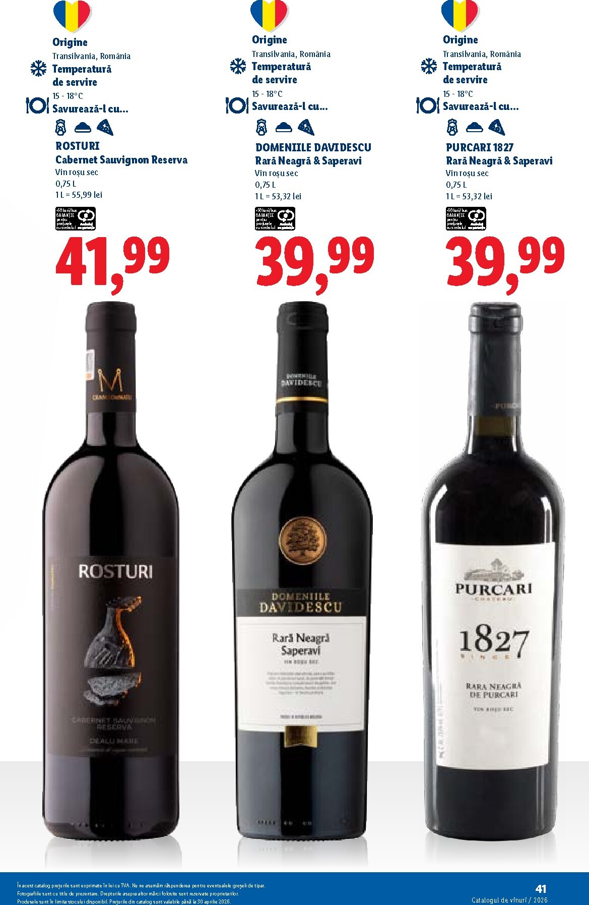 lidl - Catalog Lidl - Catalogul de Vinuri online – oferte valabile din 26.02.2026 - page: 41