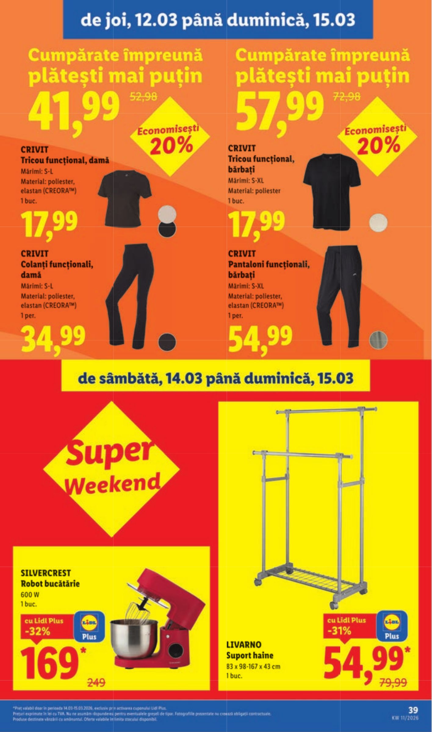 lidl - Catalog Lidl online – oferte valabile din 09.03.2026 - page: 39