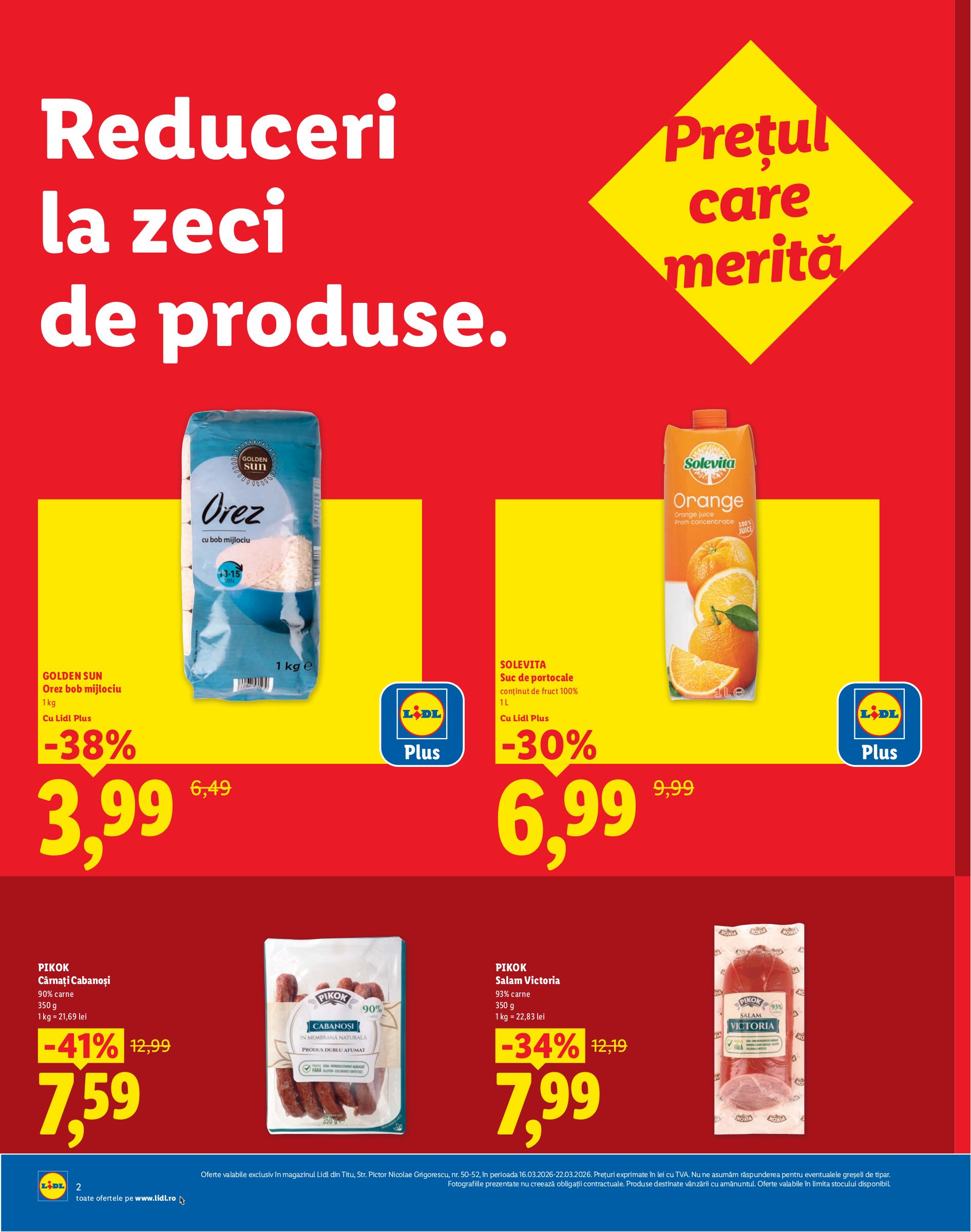 lidl - Catalog Lidl - Titu online – oferte valabile din 16.03.2026 - page: 2