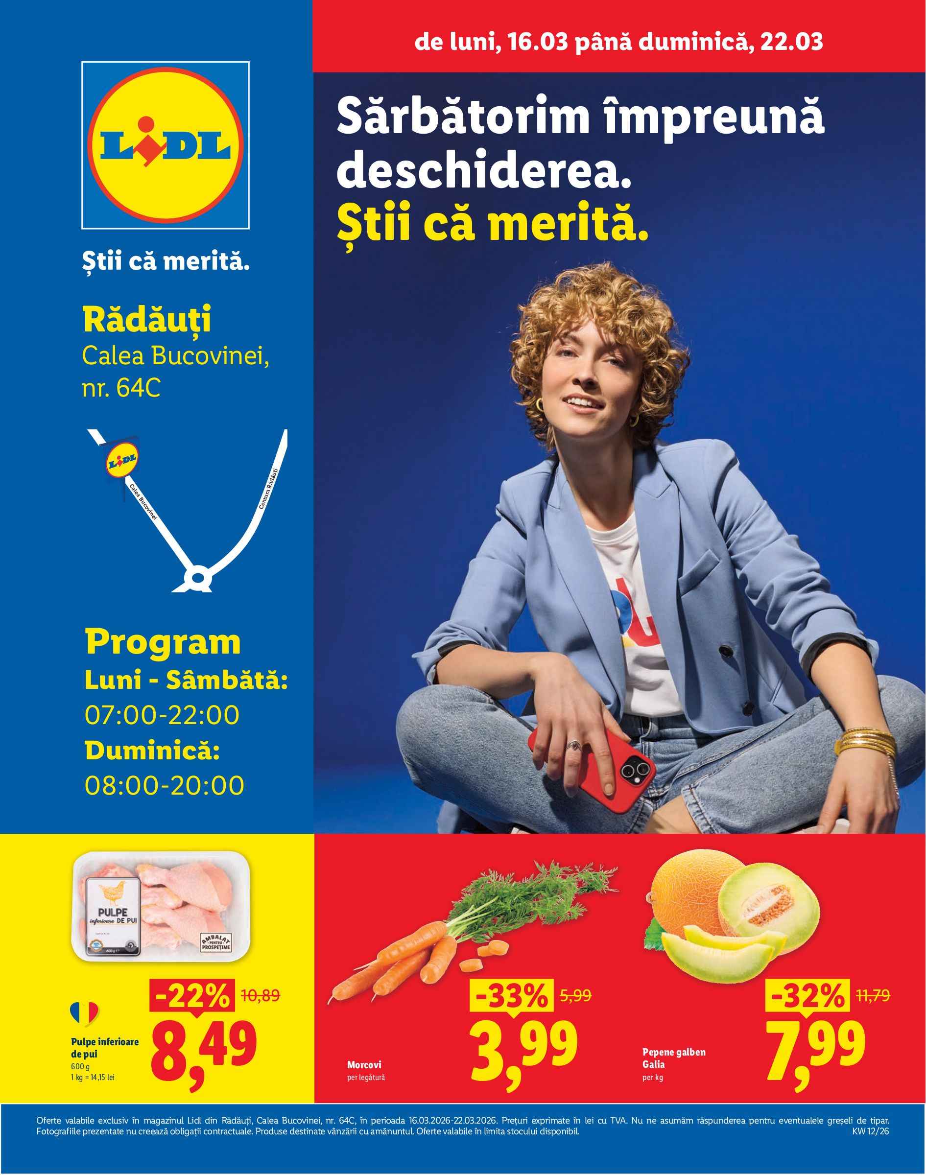 lidl - Catalog Lidl - Rădăuți online – oferte valabile din 16.03.2026