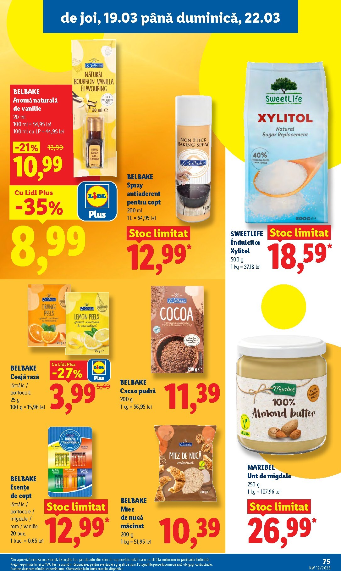 lidl - Catalog Lidl online – oferte valabile din 16.03.2026 - page: 75