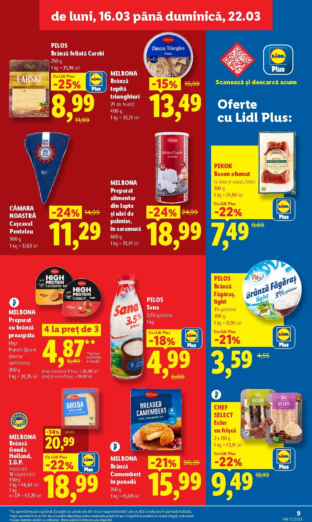 lidl - Catalog Lidl online – oferte valabile din 16.03.2026 - page: 9