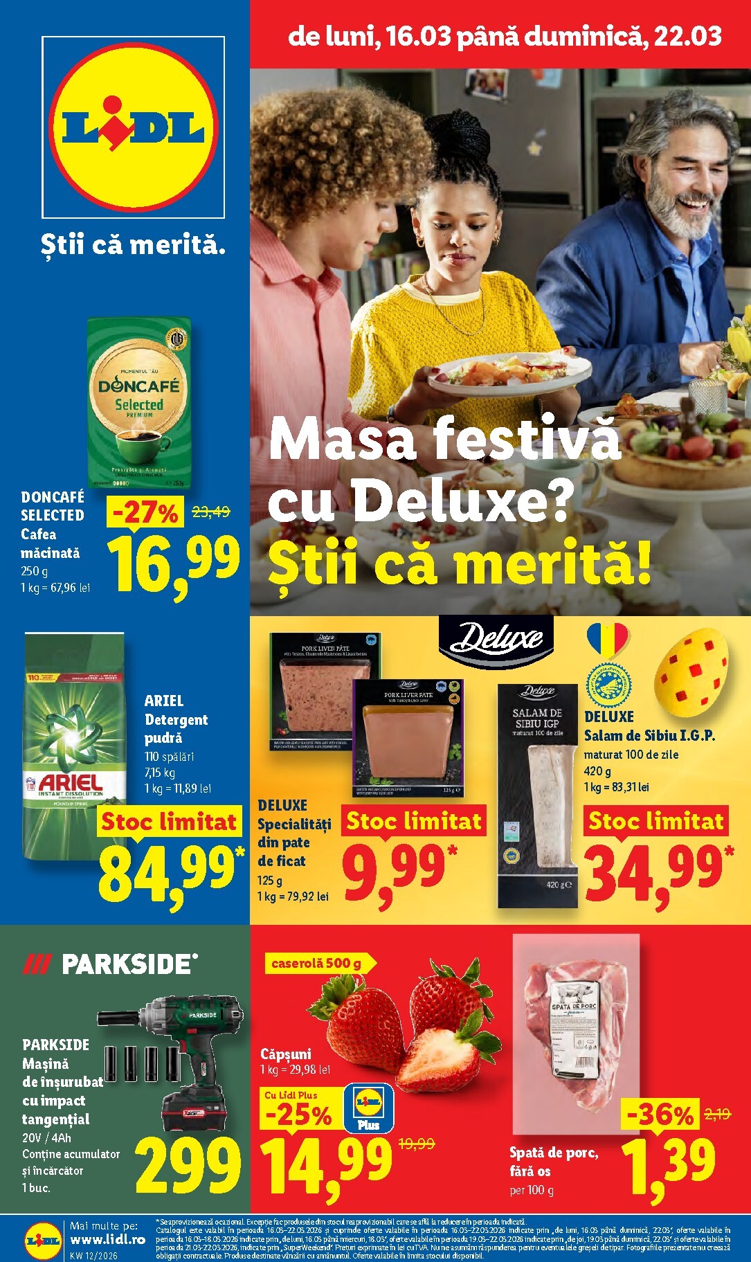 lidl - Catalog Lidl online – oferte valabile din 16.03.2026 - page: 1