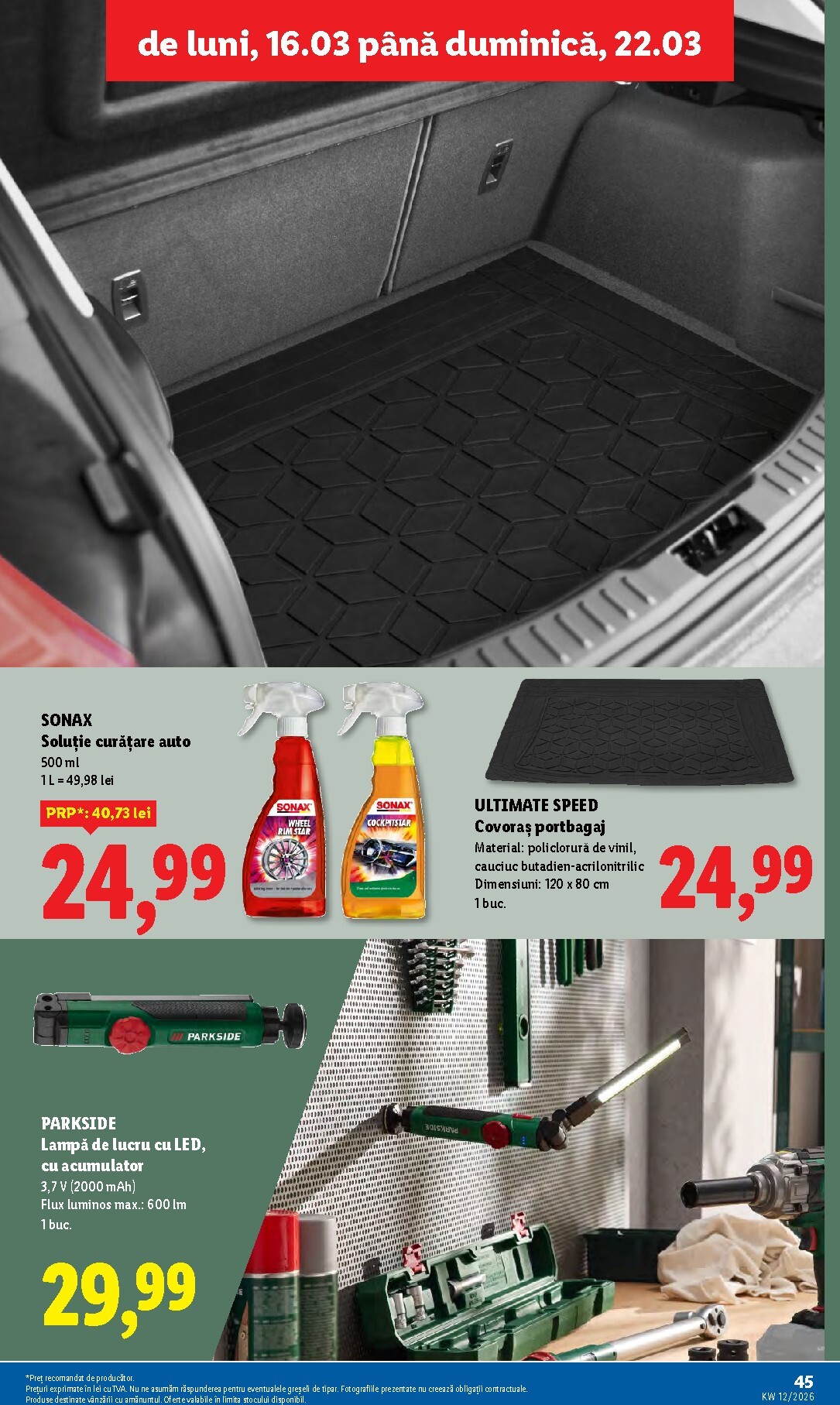 lidl - Catalog Lidl online – oferte valabile din 16.03.2026 - page: 45