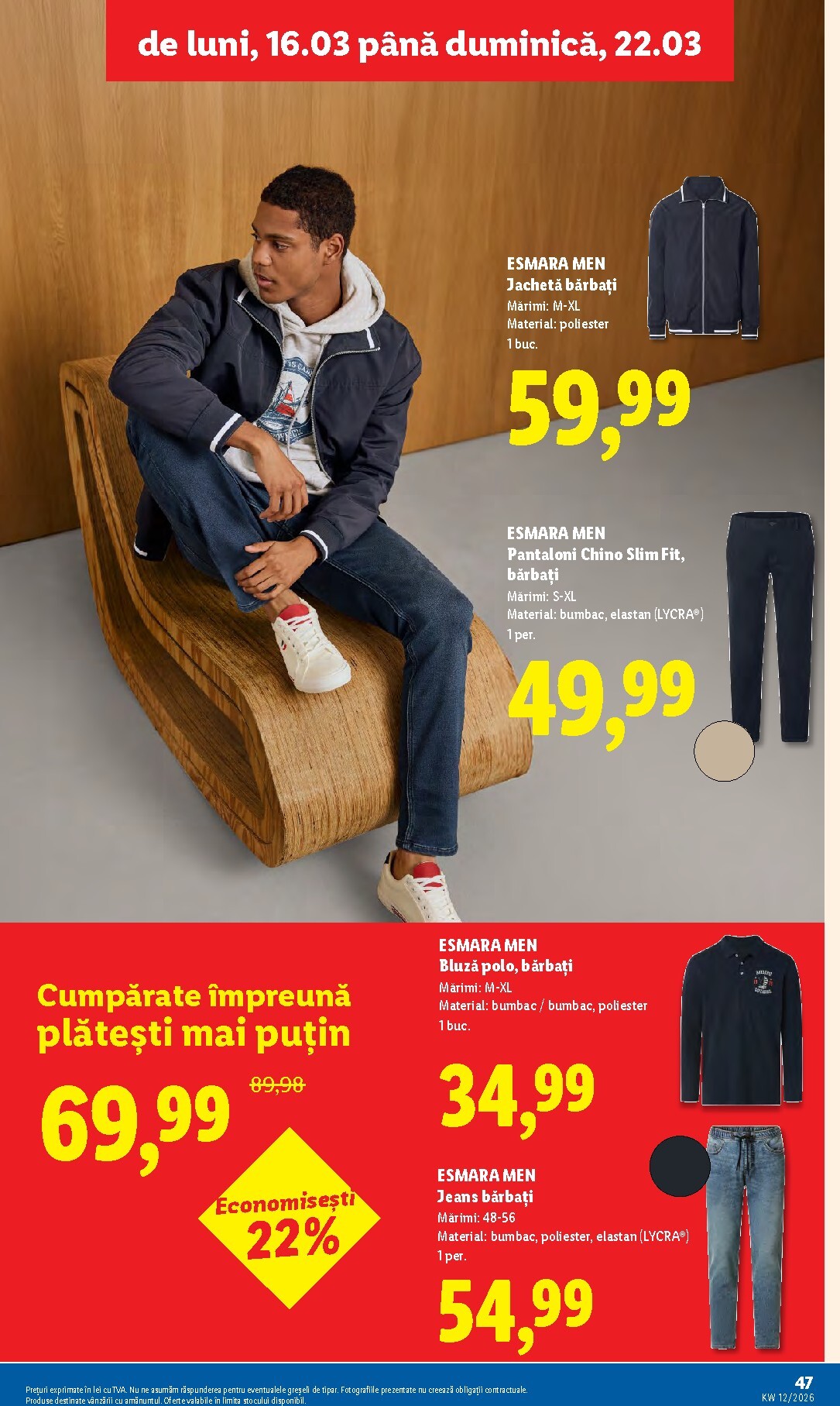 lidl - Catalog Lidl online – oferte valabile din 16.03.2026 - page: 47