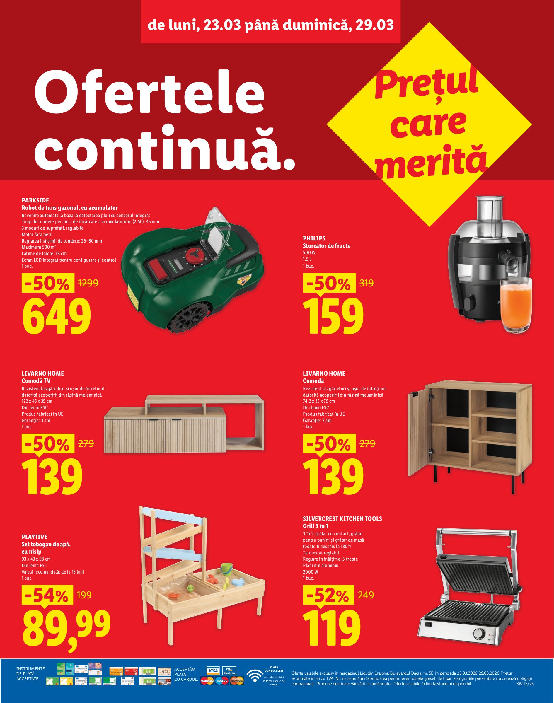 lidl - Catalog Lidl - Craiova online – oferte valabile din 23.03.2026 - page: 4