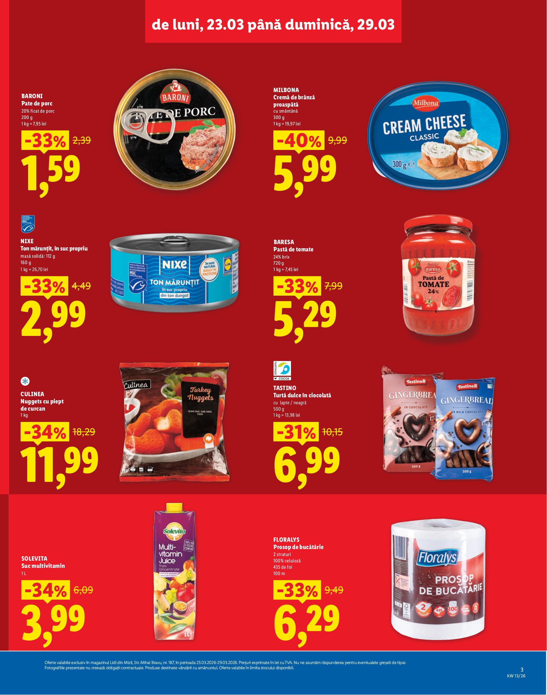 lidl - Catalog Lidl - Mizil online – oferte valabile din 23.03.2026 - page: 3