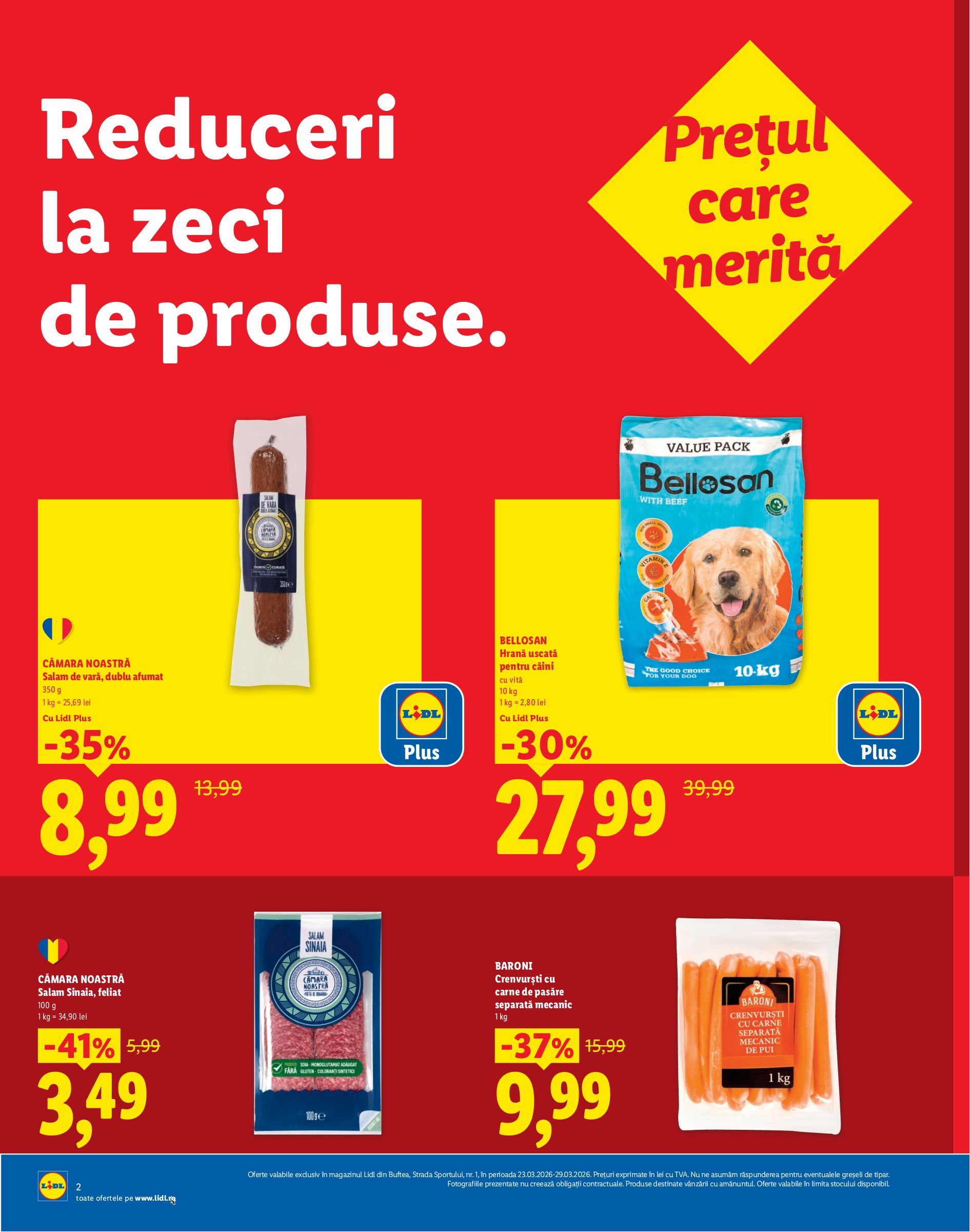 lidl - Catalog Lidl - Buftea online – oferte valabile din 23.03.2026 - page: 2