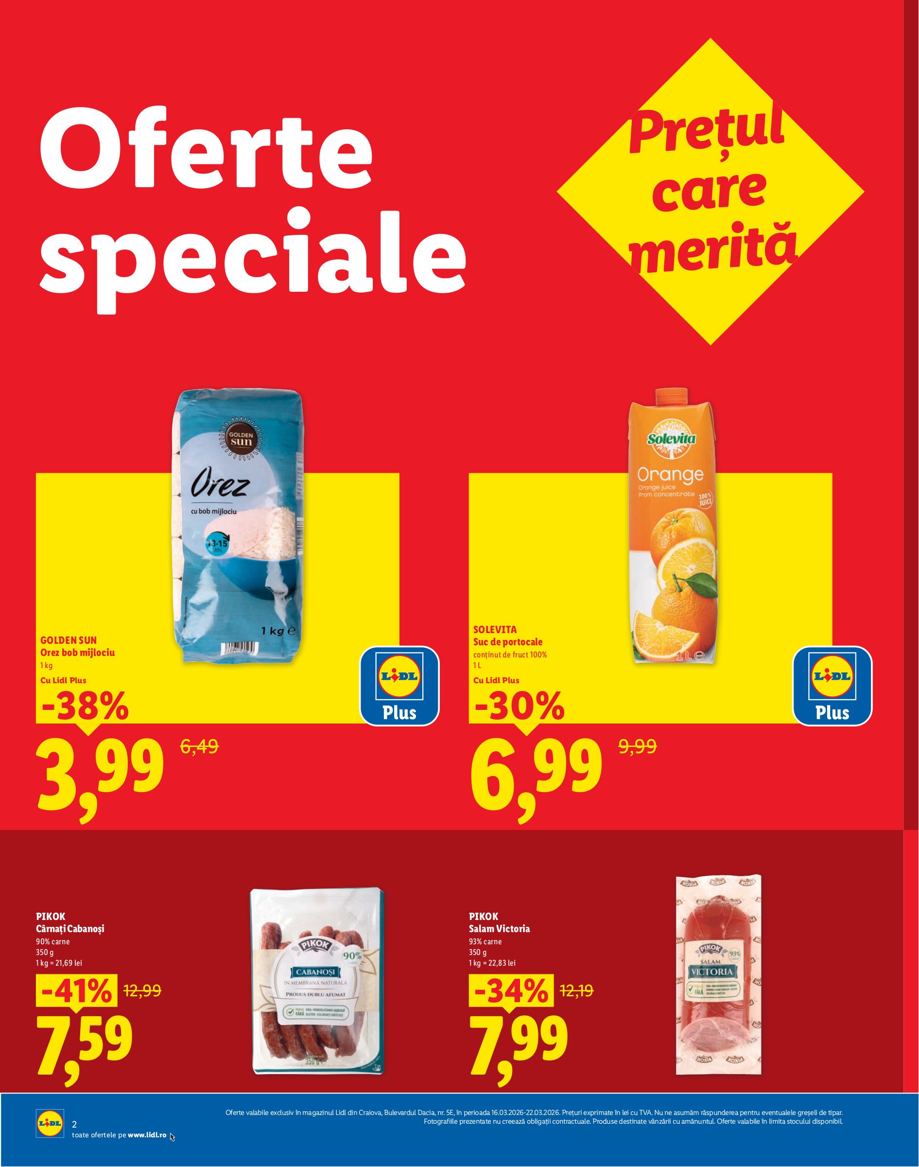 lidl - Catalog Lidl - Craiova online – oferte valabile din 16.03.2026 - page: 2