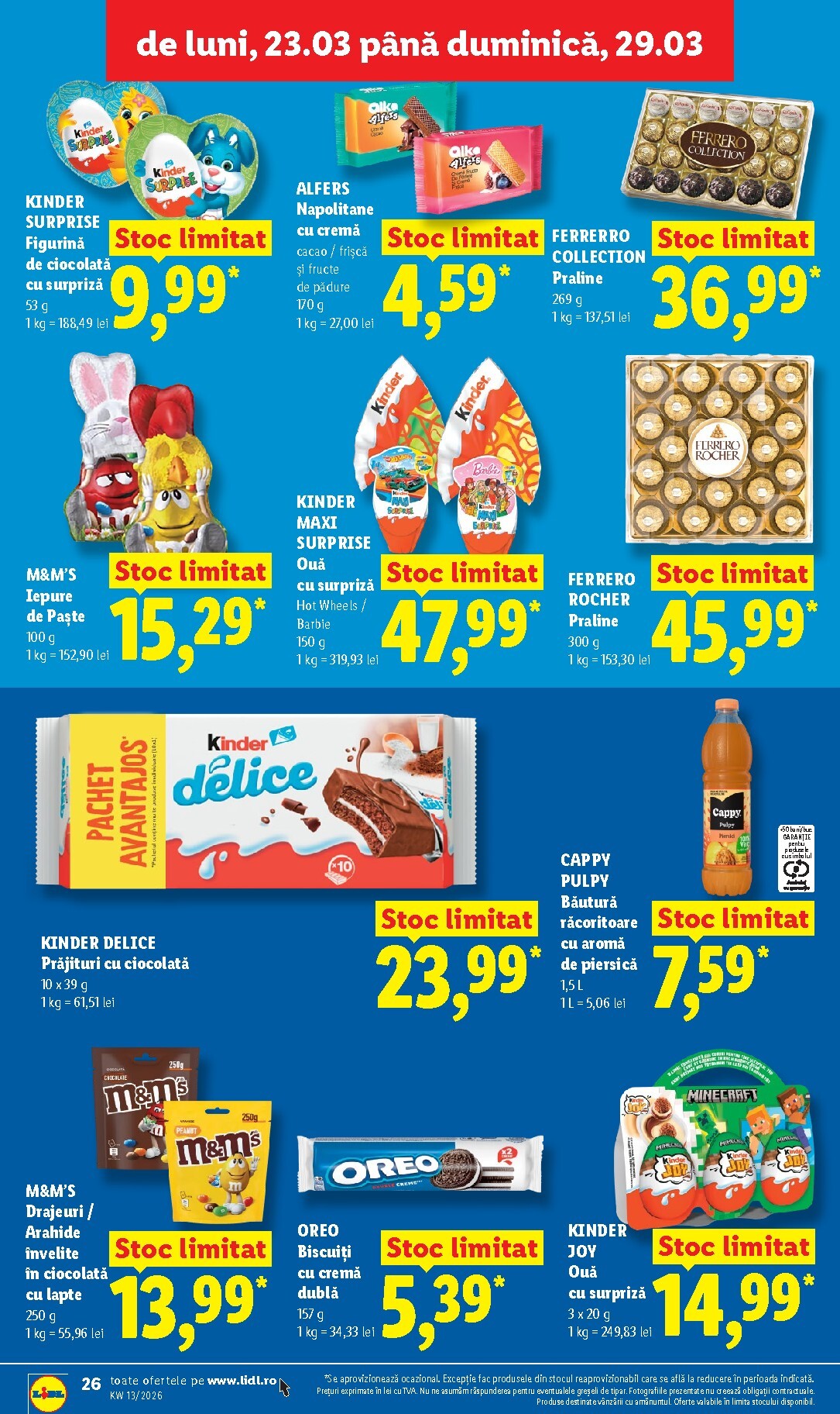 lidl - Catalog Lidl online – oferte valabile din 23.03.2026 - page: 26