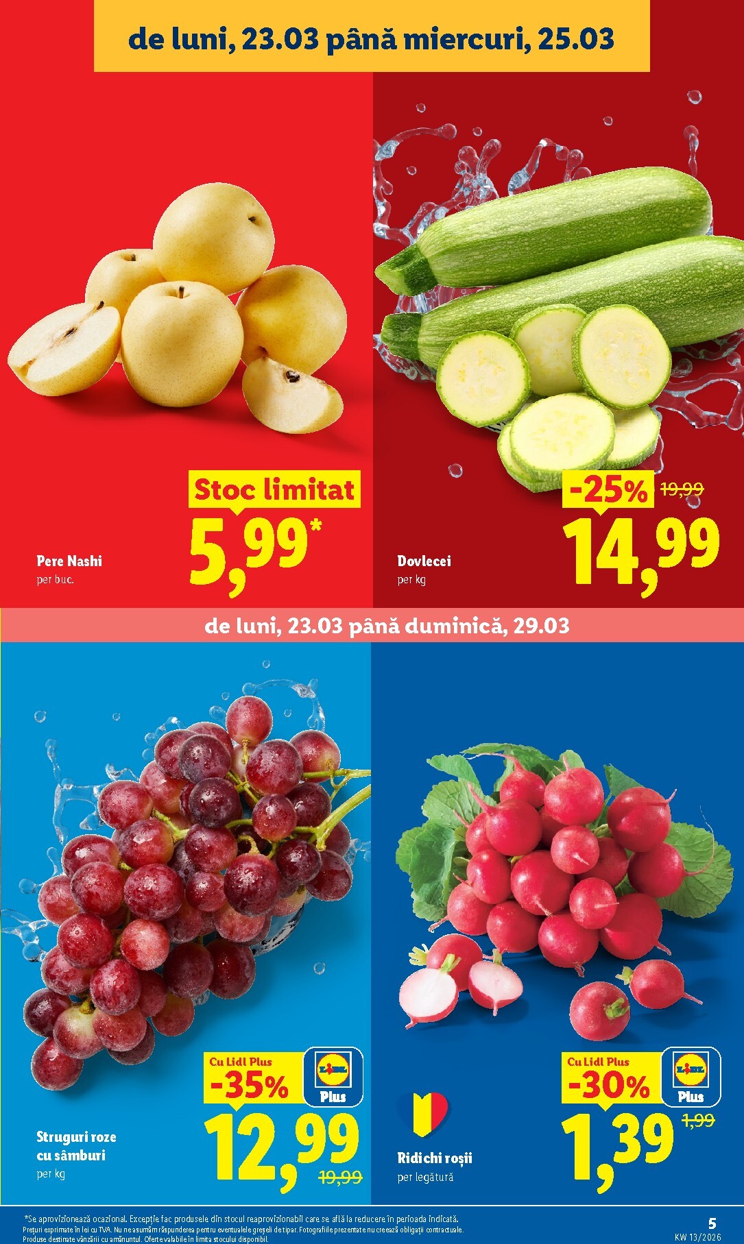 lidl - Catalog Lidl online – oferte valabile din 23.03.2026 - page: 5