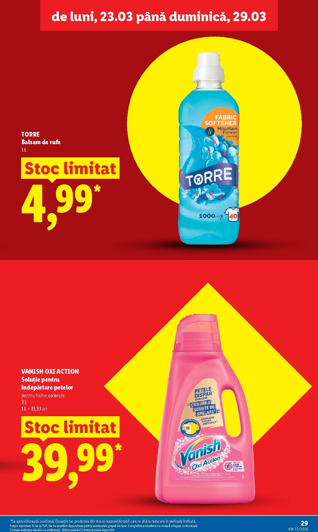 lidl - Catalog Lidl online – oferte valabile din 23.03.2026 - page: 29
