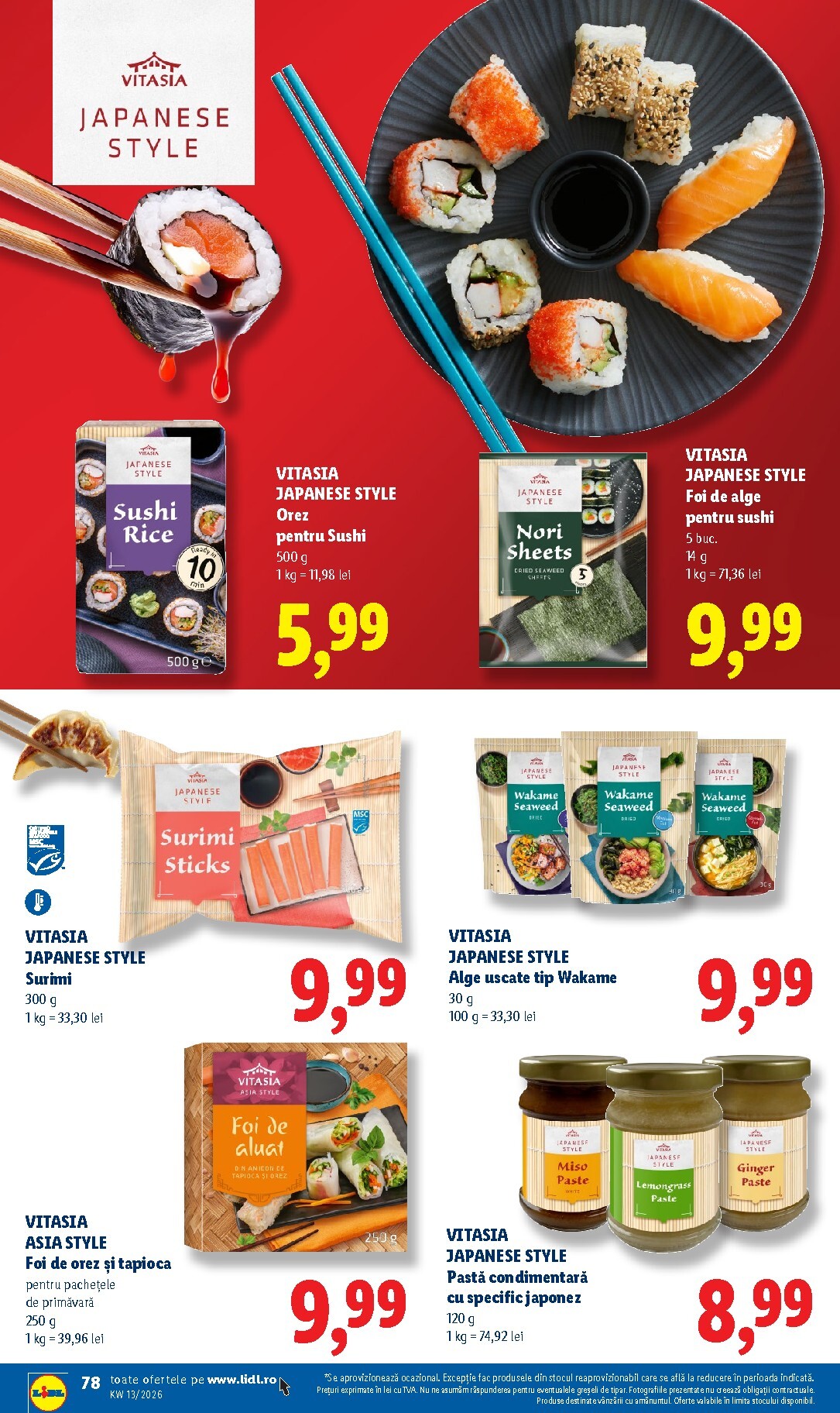 lidl - Catalog Lidl online – oferte valabile din 23.03.2026 - page: 78