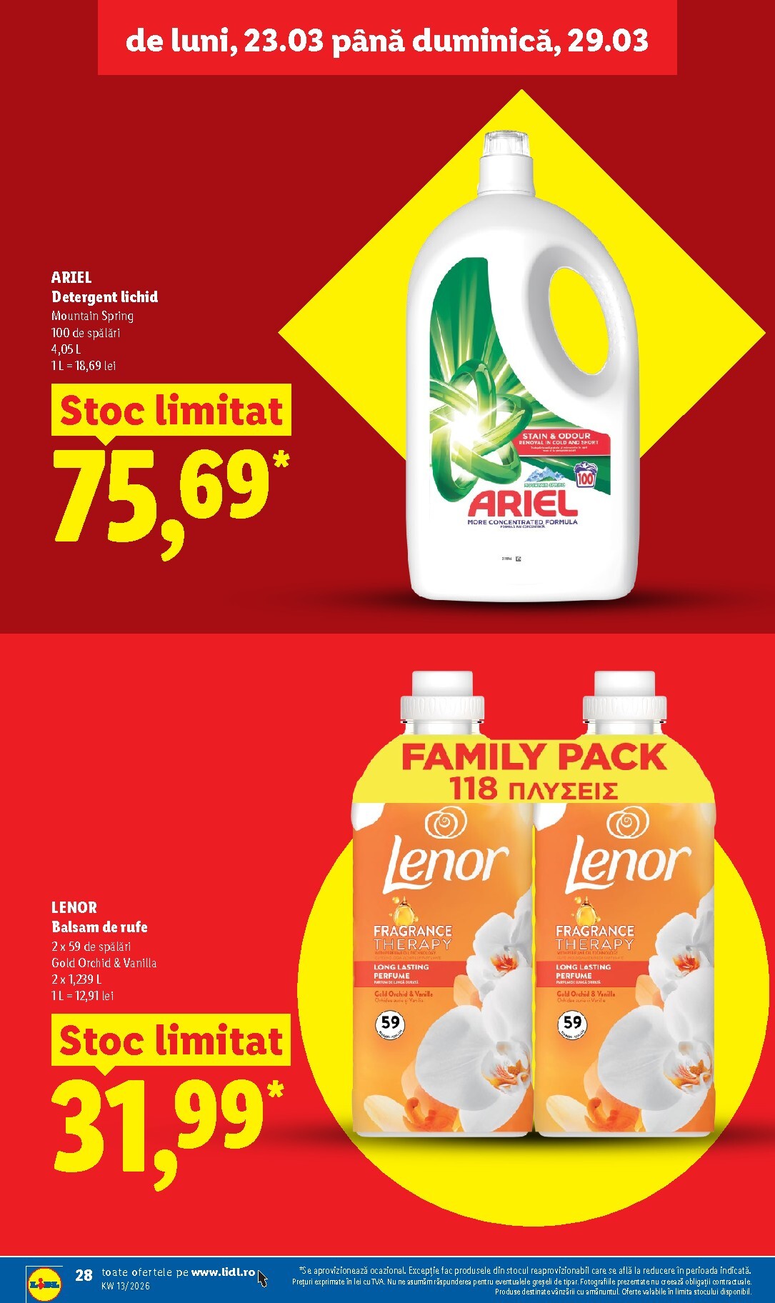 lidl - Catalog Lidl online – oferte valabile din 23.03.2026 - page: 28