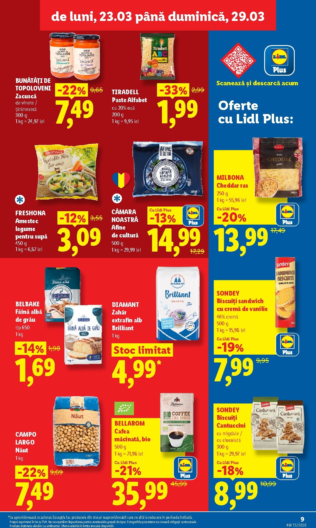 lidl - Catalog Lidl online – oferte valabile din 23.03.2026 - page: 9