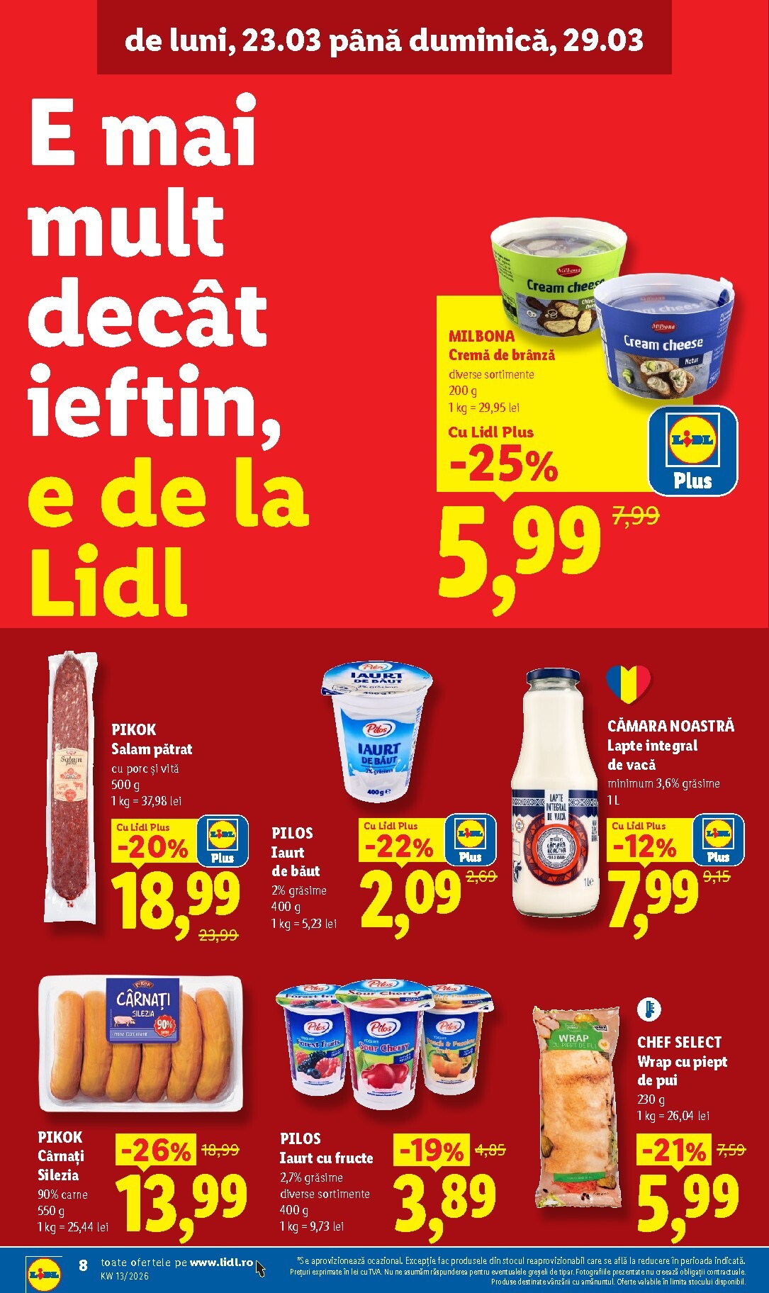 lidl - Catalog Lidl online – oferte valabile din 23.03.2026 - page: 8