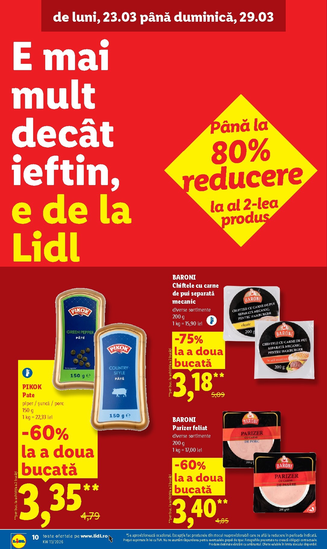 lidl - Catalog Lidl online – oferte valabile din 23.03.2026 - page: 10