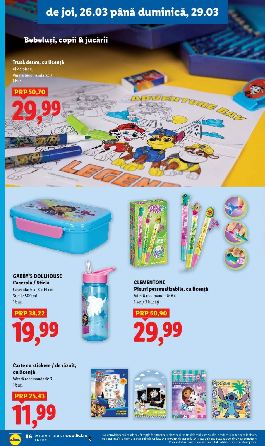 lidl - Catalog Lidl online – oferte valabile din 23.03.2026 - page: 86