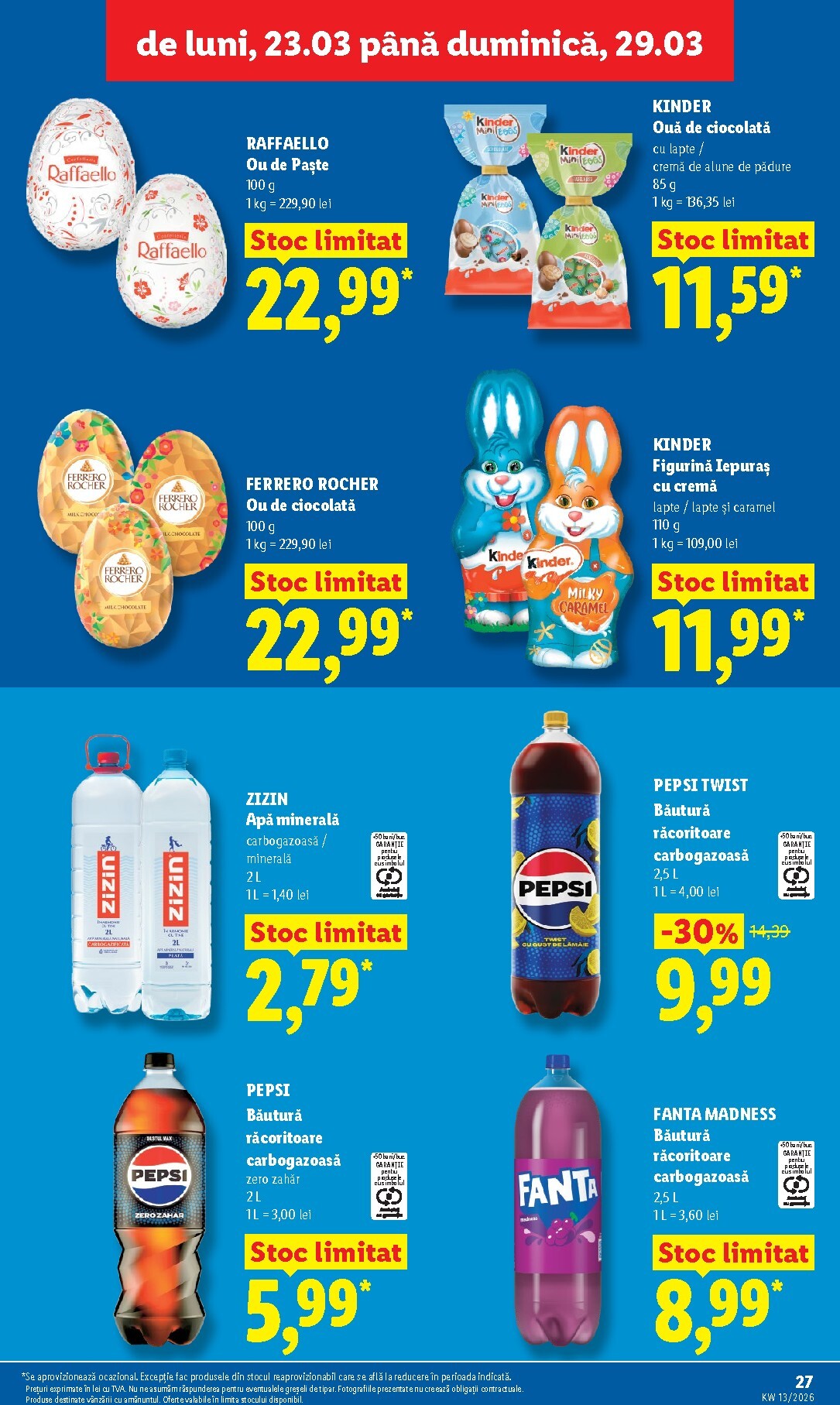 lidl - Catalog Lidl online – oferte valabile din 23.03.2026 - page: 27