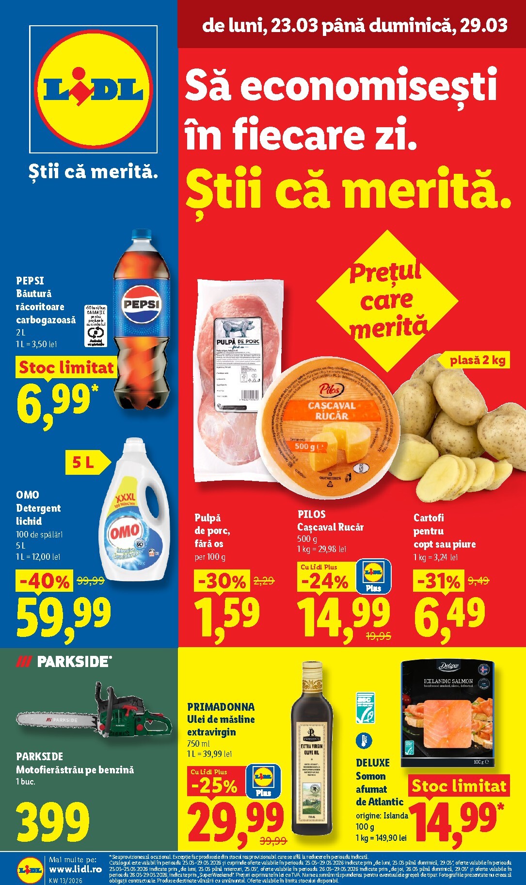 lidl - Catalog Lidl online – oferte valabile din 23.03.2026 - page: 1