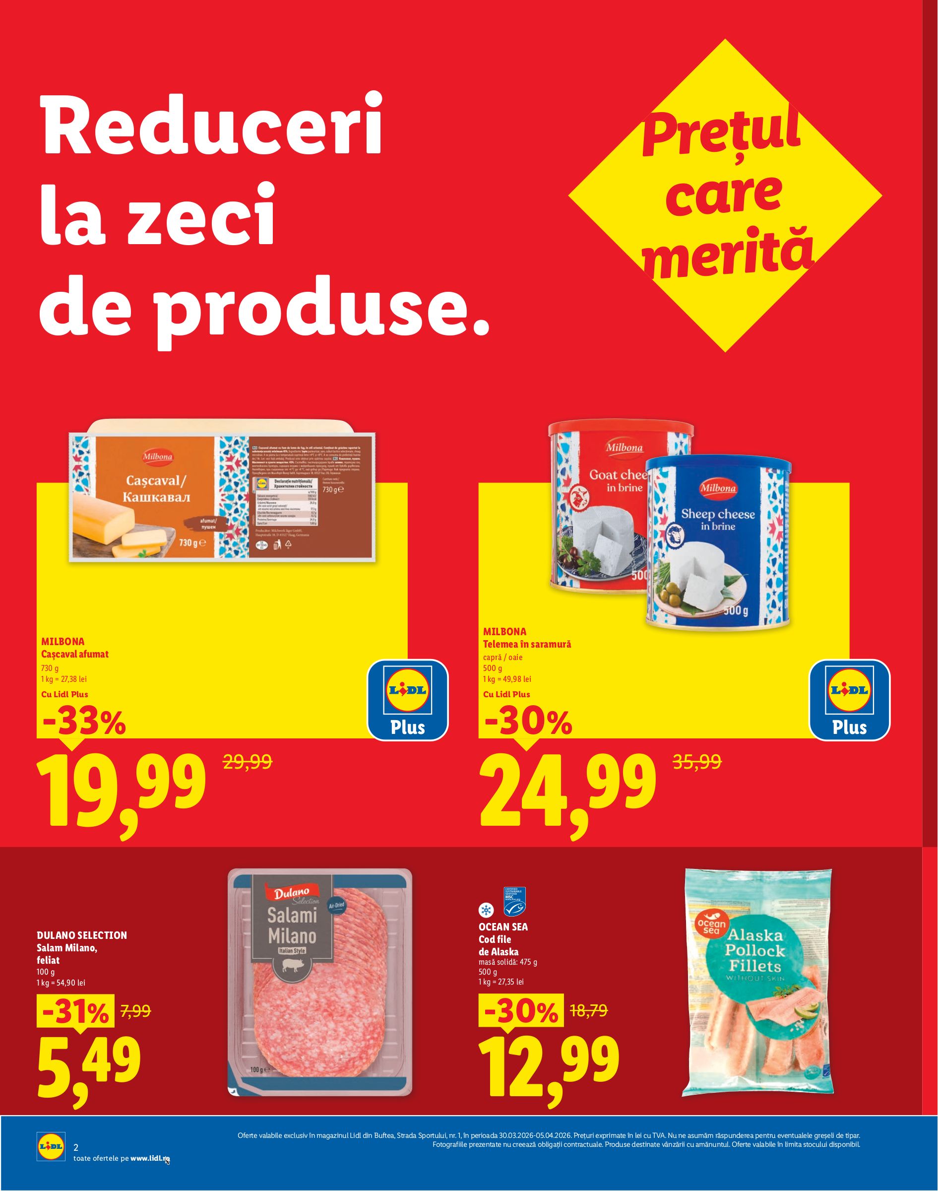 lidl - Catalog Lidl - Buftea online – oferte valabile din 30.03.2026 - page: 2
