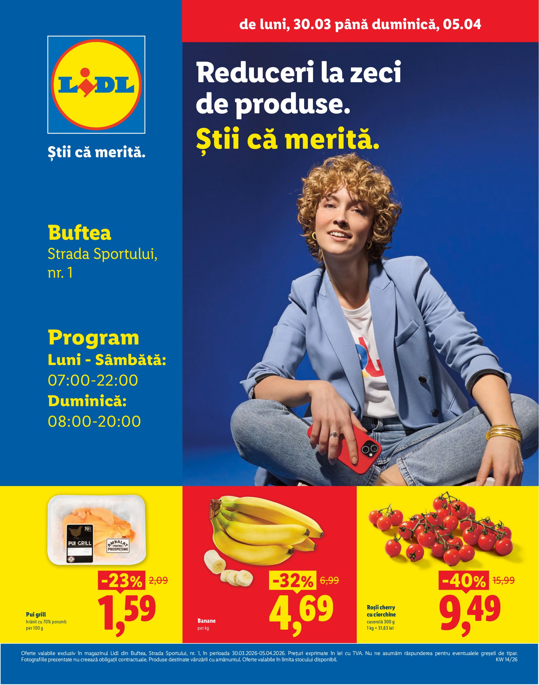 lidl - Catalog Lidl - Buftea online – oferte valabile din 30.03.2026