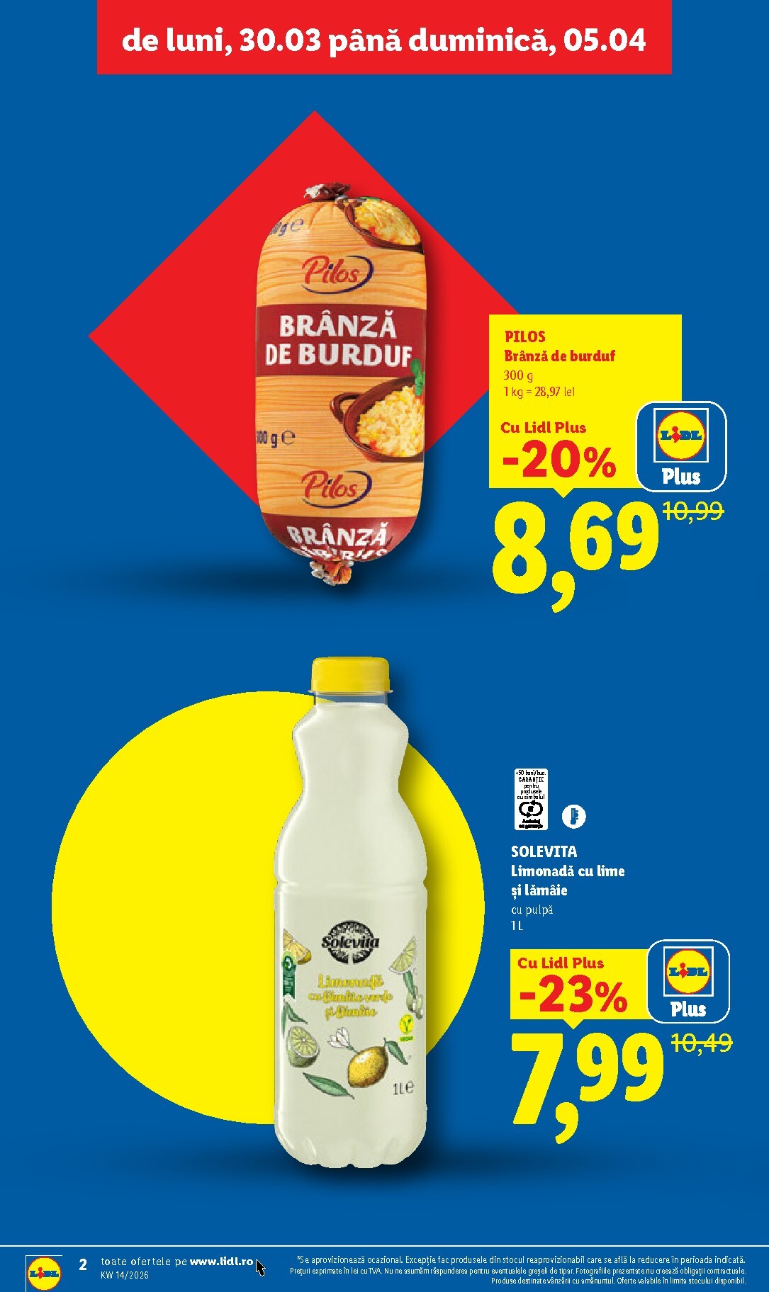 lidl - Catalog Lidl online – oferte valabile din 30.03.2026 - page: 2